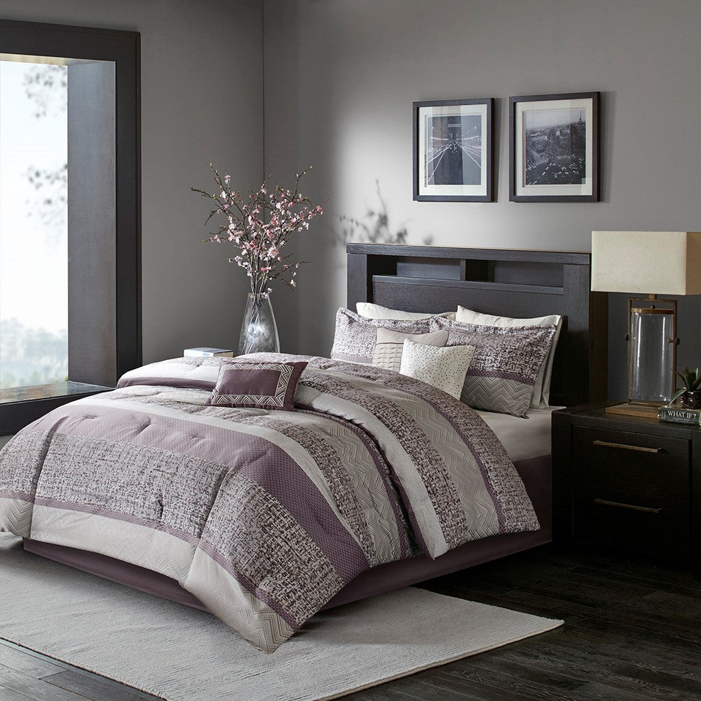 Lubna 7-Piece Comforter Set Comforter Sets By JLA HOME/Olliix (E & E Co., Ltd)