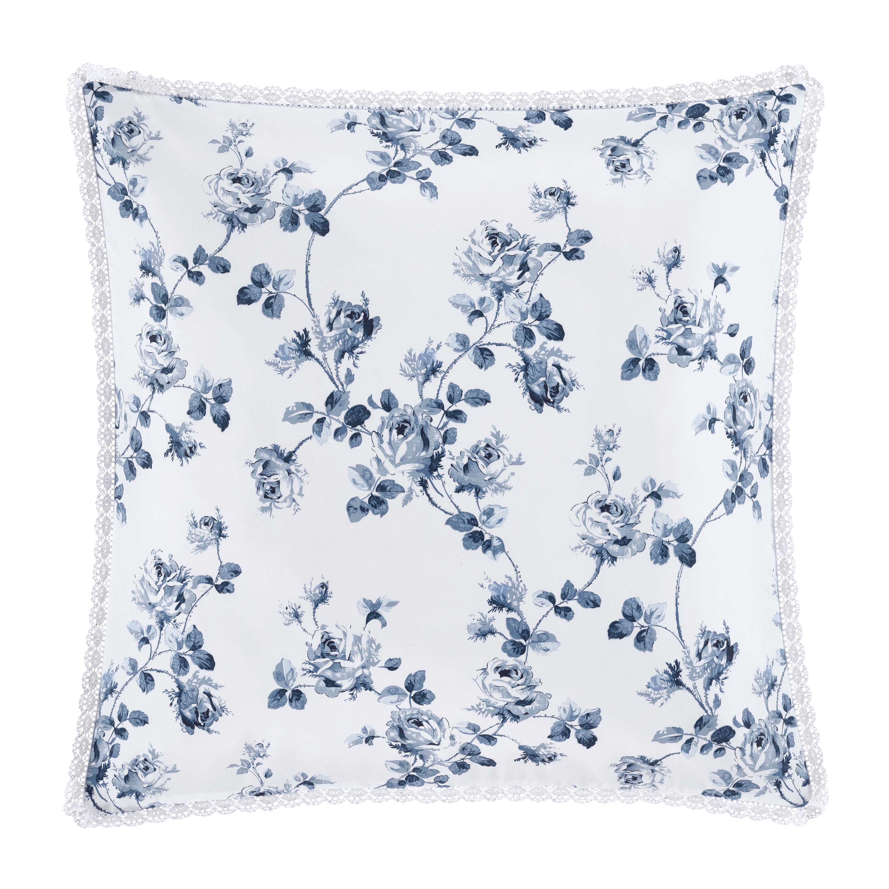 Rialto French Blue Euro Sham By J Queen Euro Sham By J. Queen New York