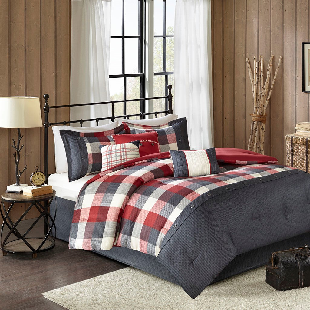 Biscuit Holly 7-Piece Comforter Set Comforter Sets By JLA HOME/Olliix (E & E Co., Ltd)