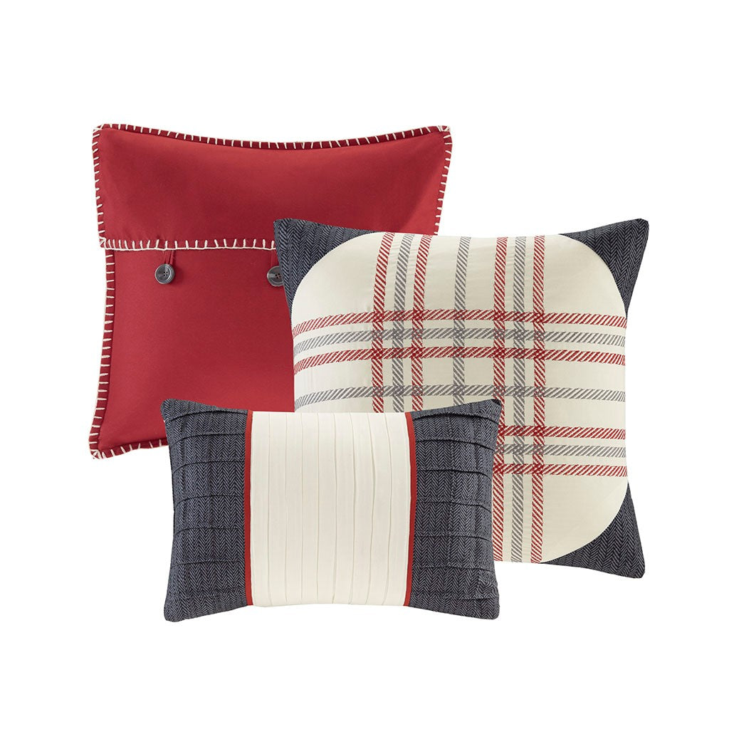 Biscuit Holly 7-Piece Comforter Set Comforter Sets By JLA HOME/Olliix (E & E Co., Ltd)
