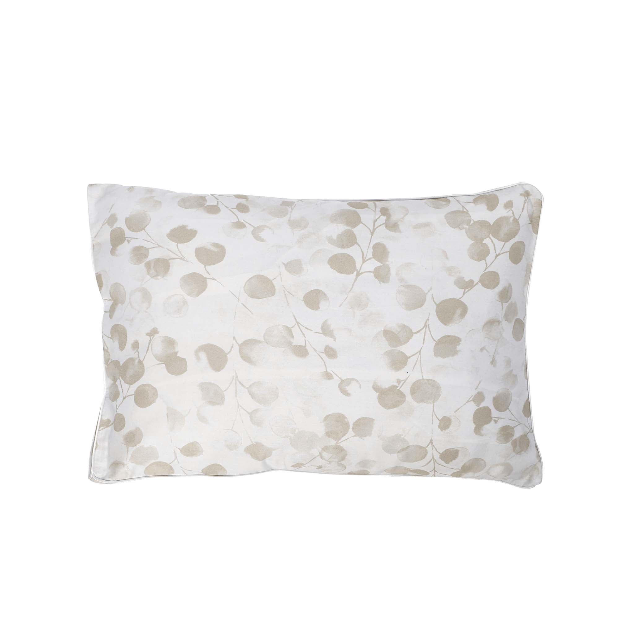Rosée Beige 300 Thread Count 100% Cotton Sateen Boudoir Sham Sham By Anne de Solène