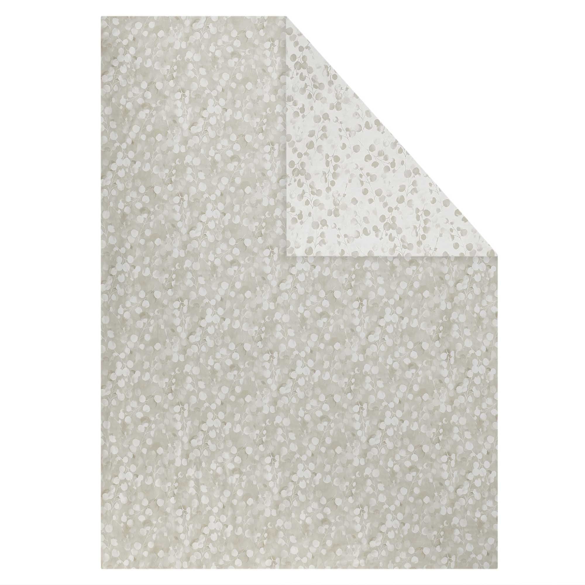Rosée Beige 300 Thread Count 100% Cotton Sateen Duvet Cover Duvet Covers By Anne de Solène