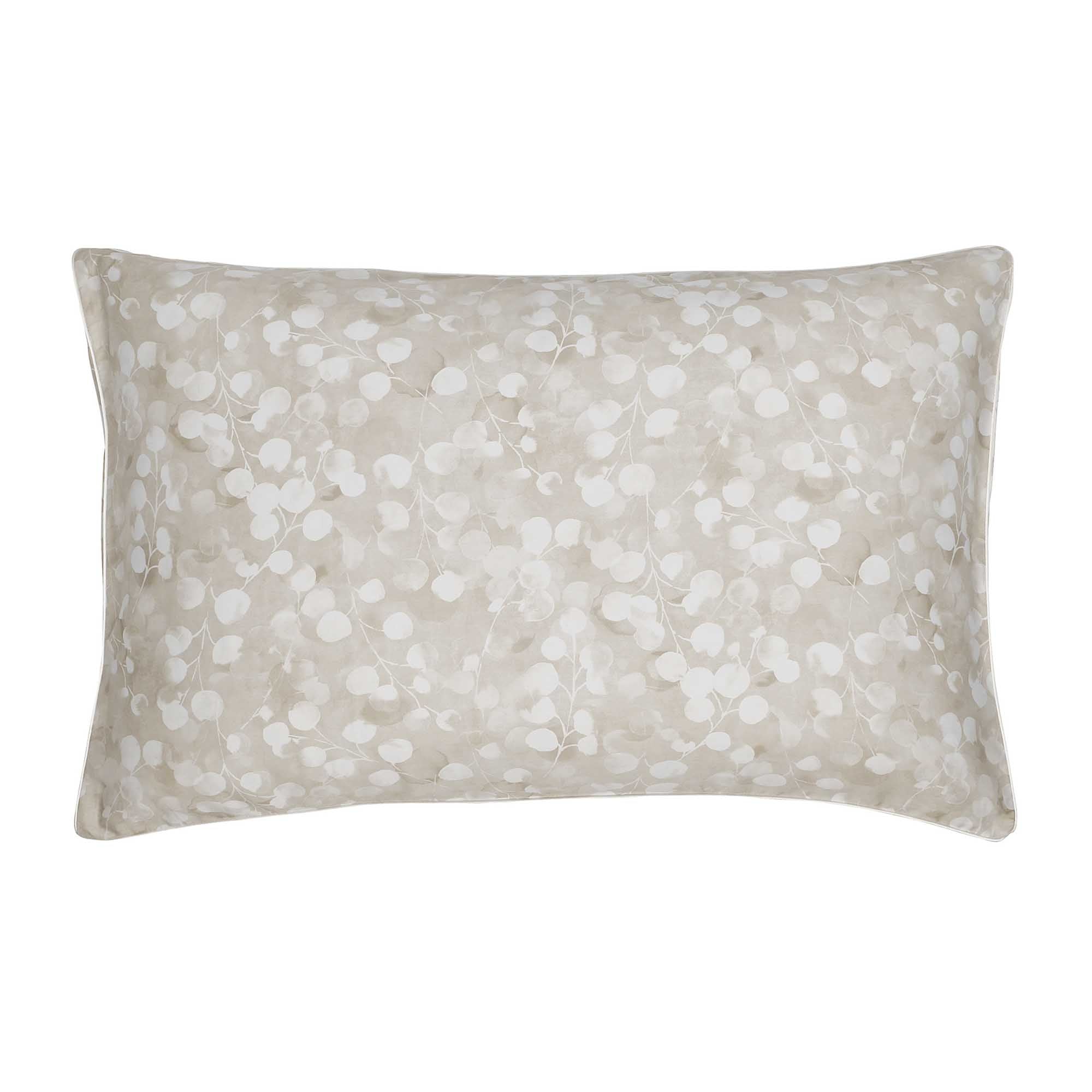Rosée Beige 300 Thread Count 100% Cotton Sateen Pillow Sham Sham By Anne de Solène