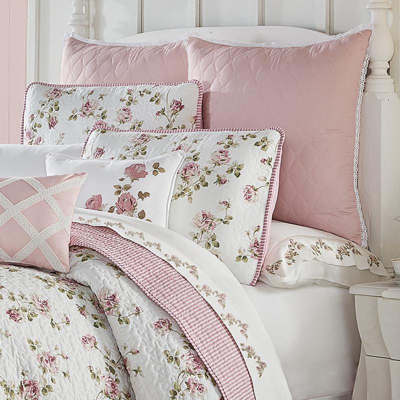 Rosemary Rose 3-Piece Quilt Set By J Queen Quilt Sets By J. Queen New York