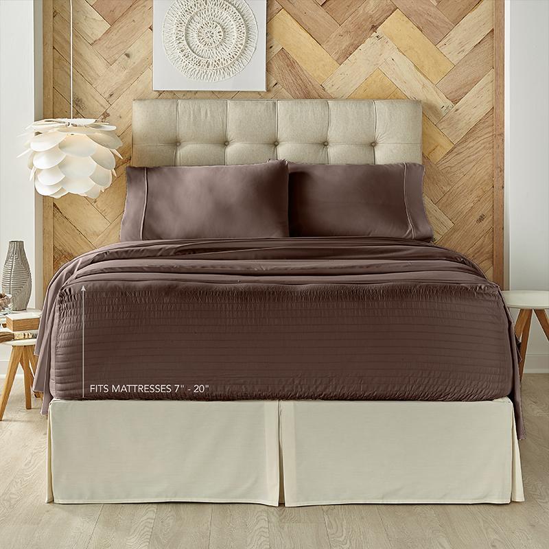 Royal Fit 300 Thread Count 4-Piece Sheet Set By J Queen Sheet Sets By J. Queen New York