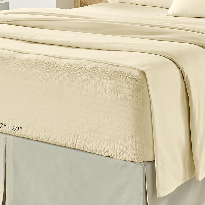 Royal Fit 4-Piece Microfiber Sheet Set By J Queen Sheet Set By J. Queen New York