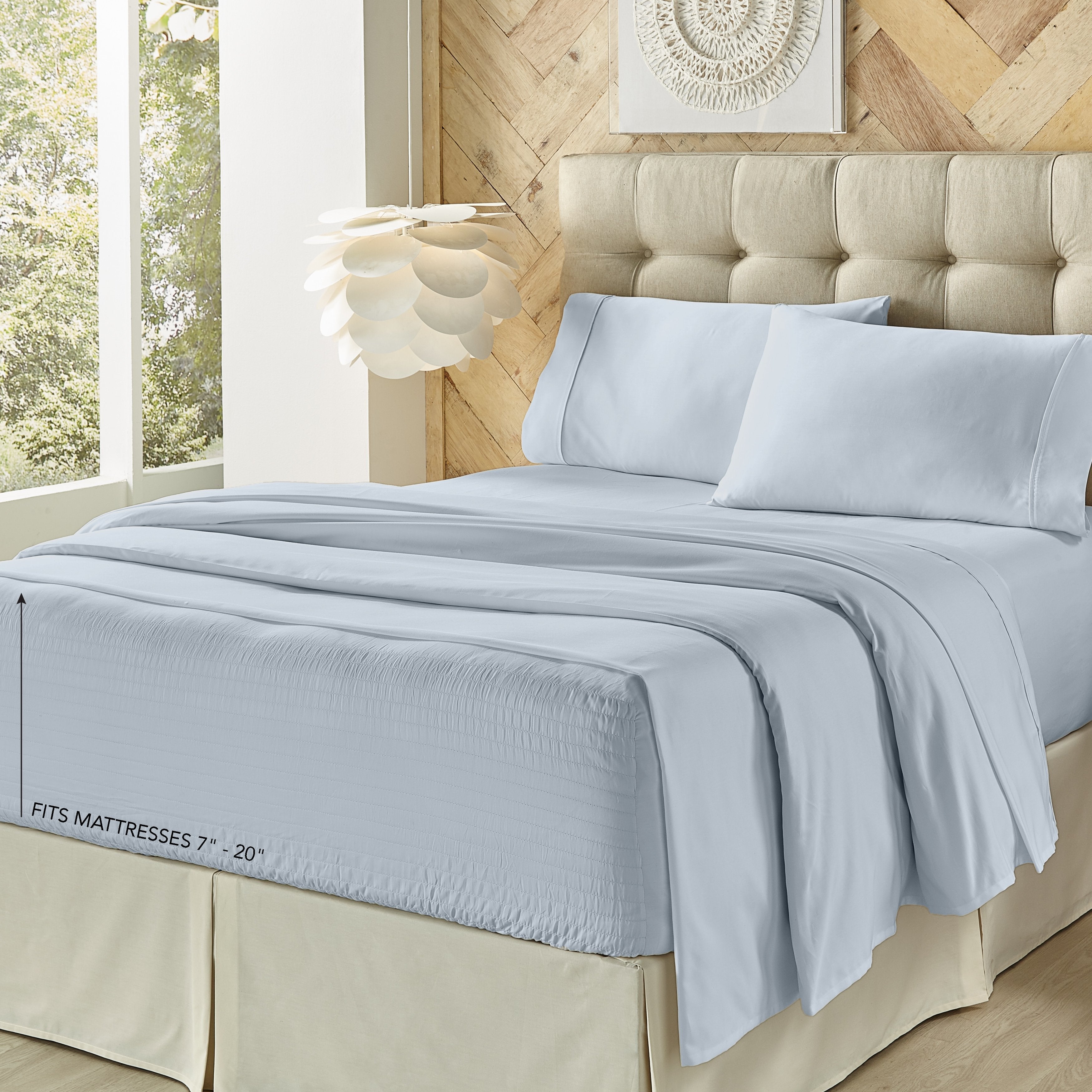 Royal Fit 4-Piece Microfiber Sheet Set By J Queen Sheet Set By J. Queen New York