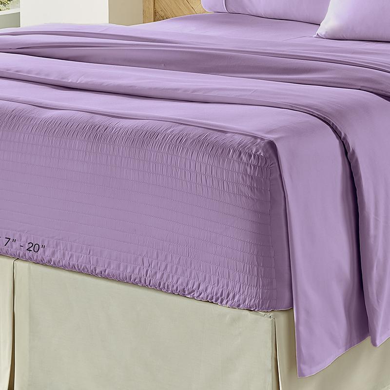 Royal Fit 500 Thread Count Cotton Blend 4-Piece Sheet Set By J Queen Sheet Set By J. Queen New York