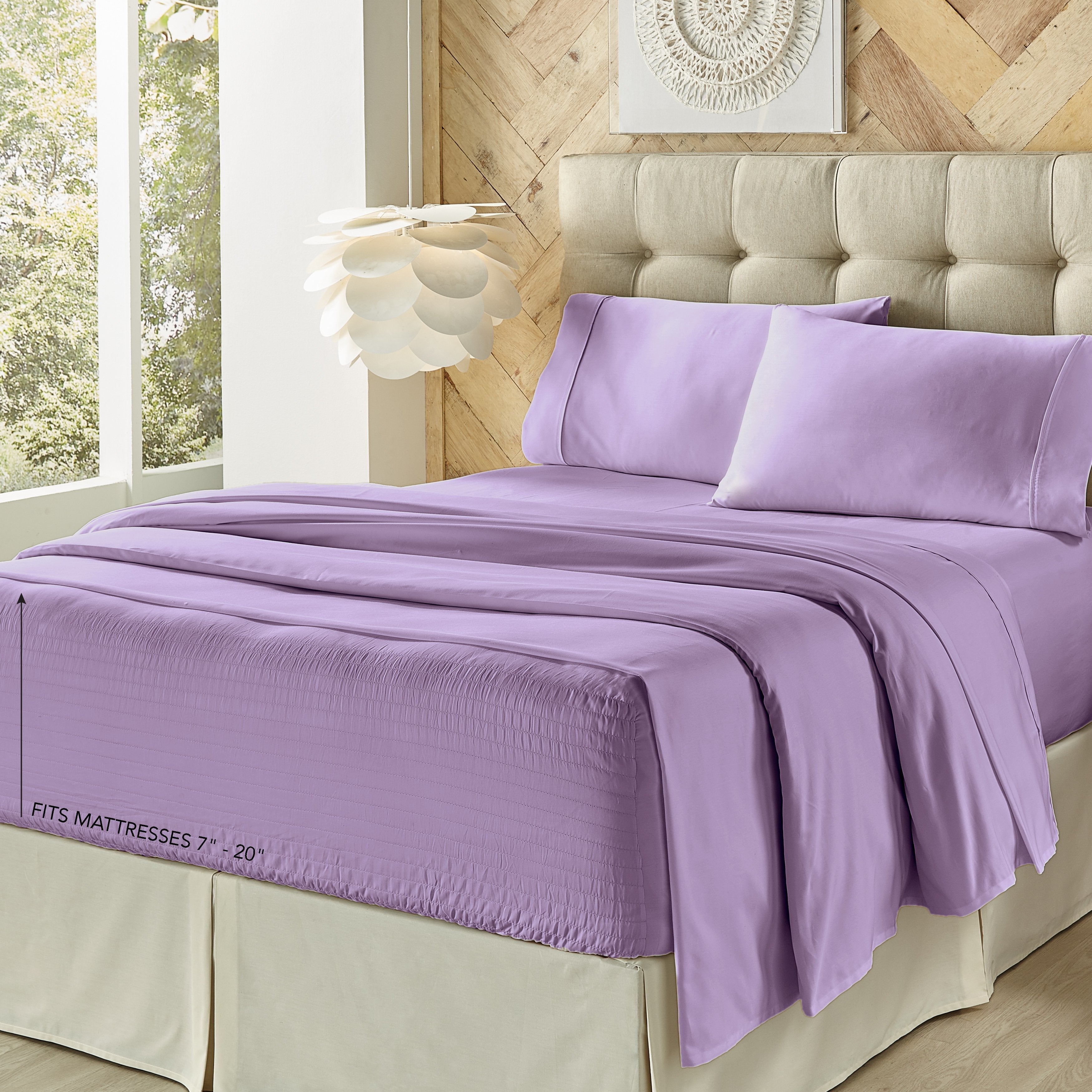 Royal Fit 300 Thread Count 4-Piece Sheet Set By J Queen Sheet Sets By J. Queen New York