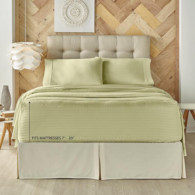 Royal Fit 300 Thread Count 4-Piece Sheet Set By J Queen Sheet Sets By J. Queen New York
