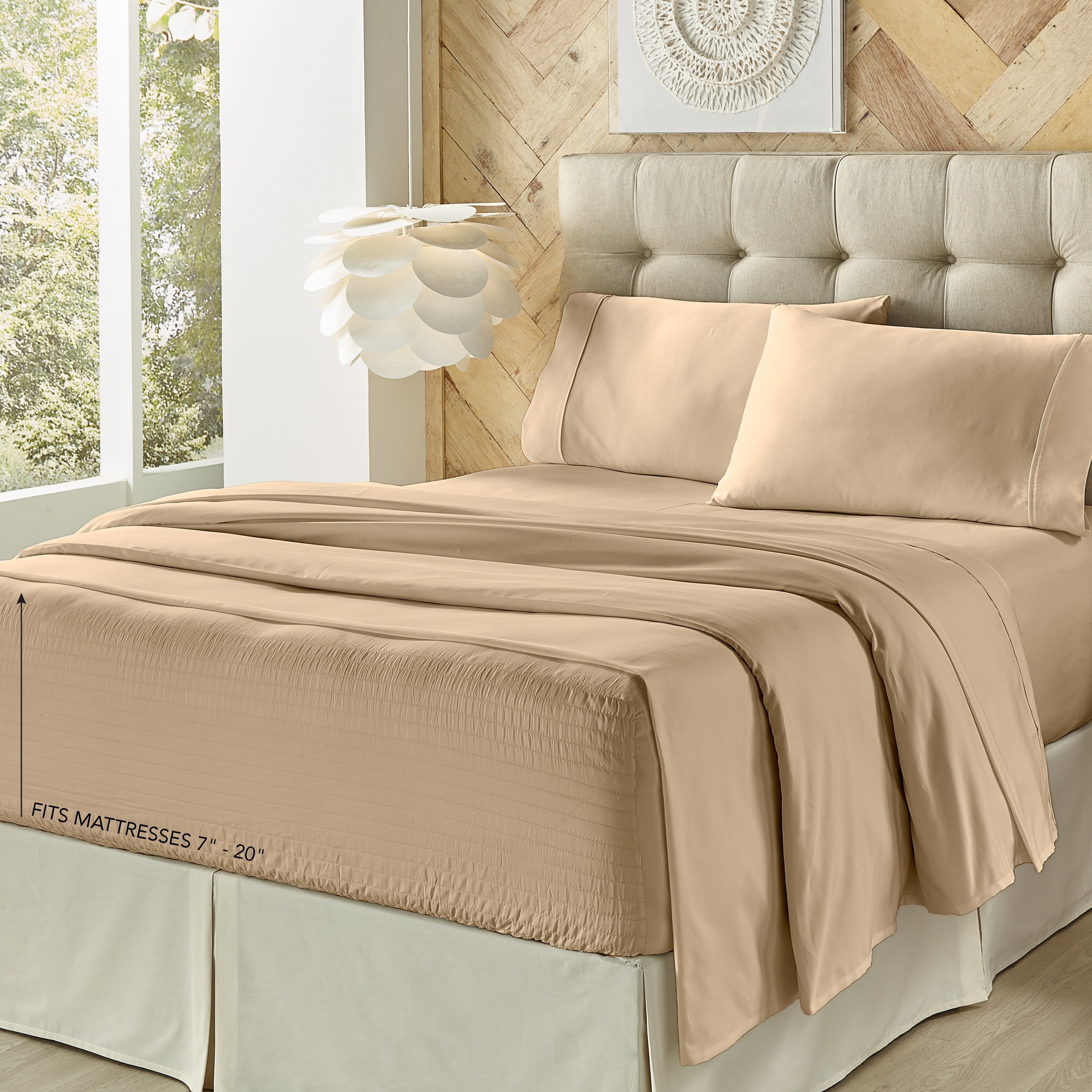 Royal Fit 300 Thread Count 4-Piece Sheet Set By J Queen Sheet Sets By J. Queen New York