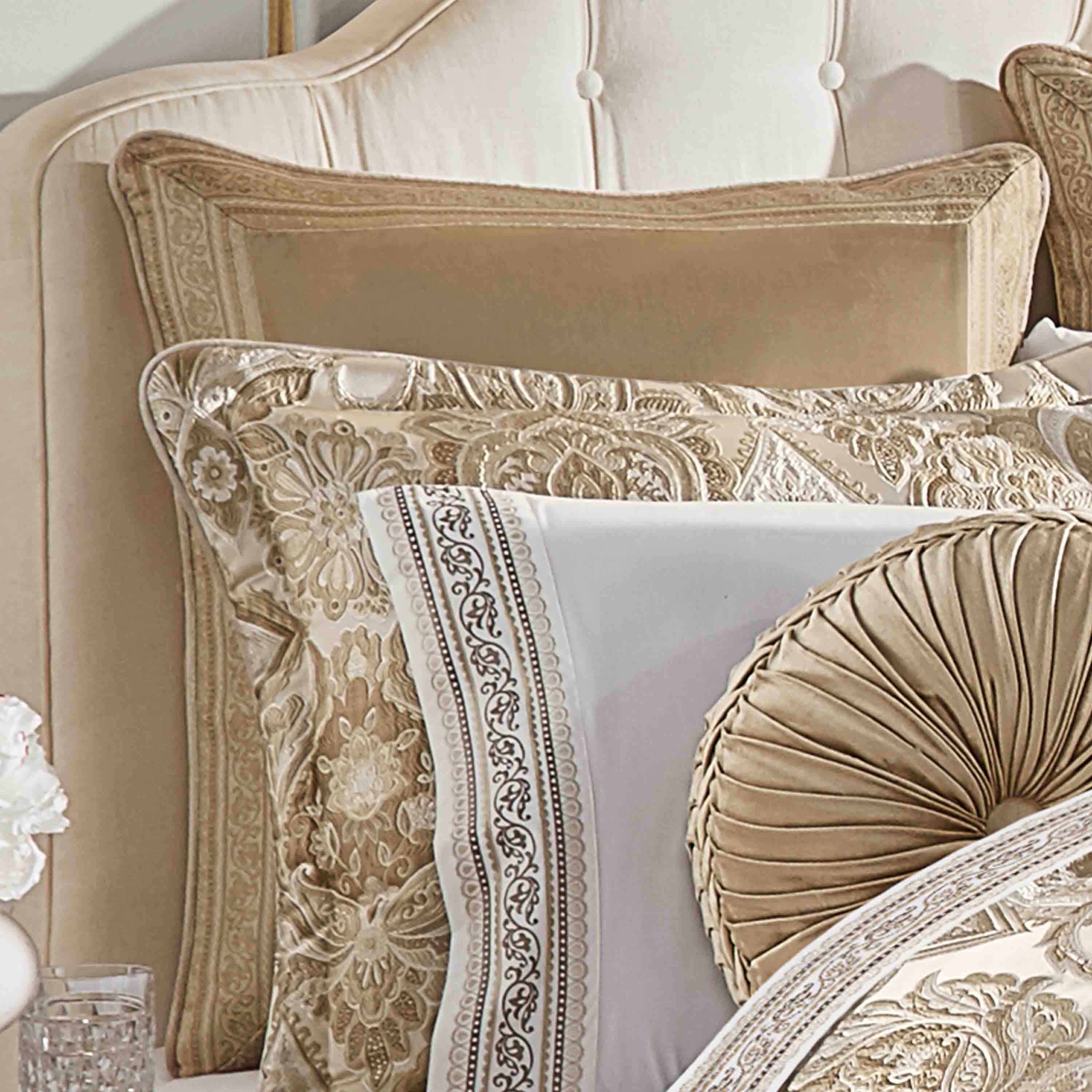 Sandstone Beige Euro Sham By J Queen Euro Sham By J. Queen New York