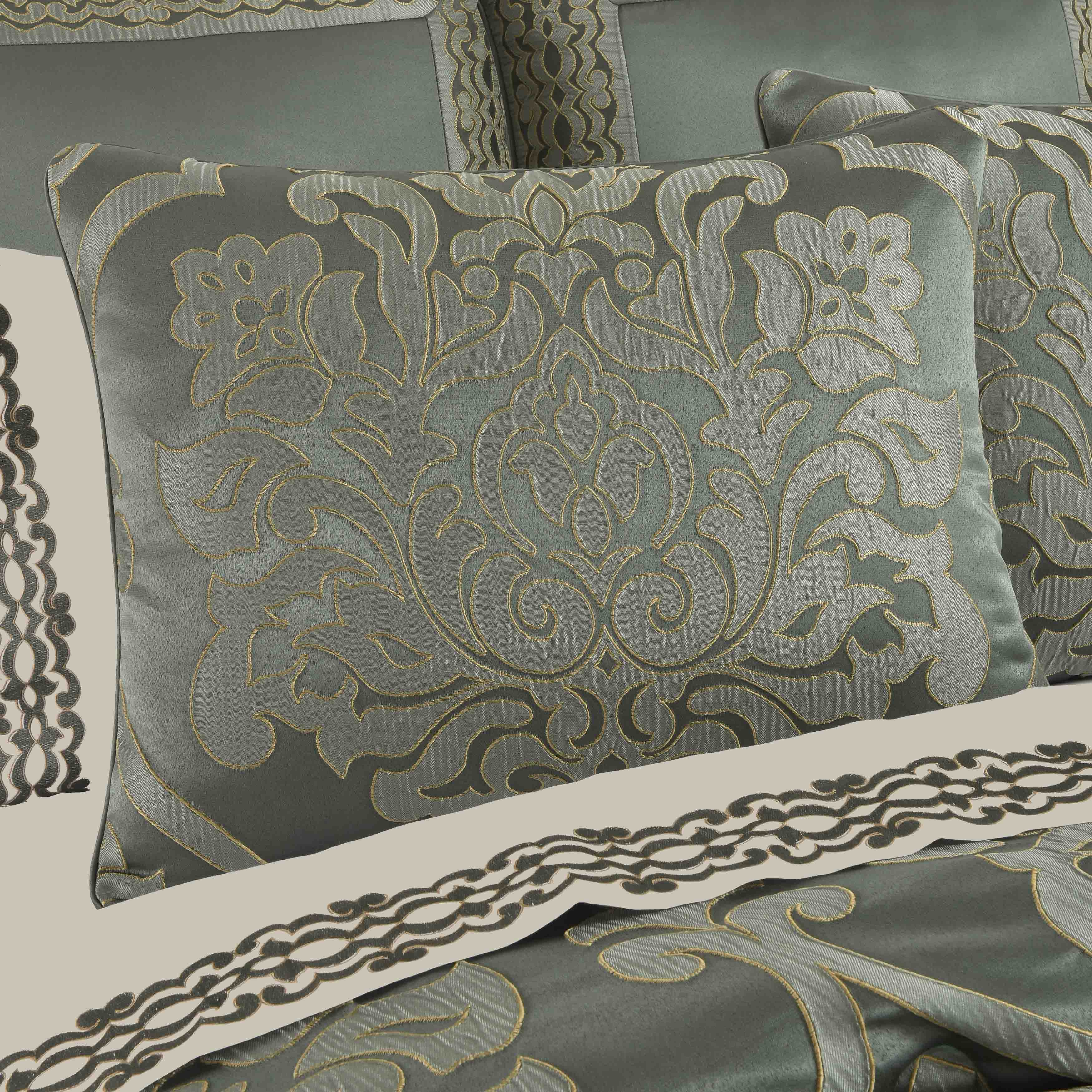 Santino Jade 4-Piece Comforter Set by J Queen Comforter Sets By J. Queen New York