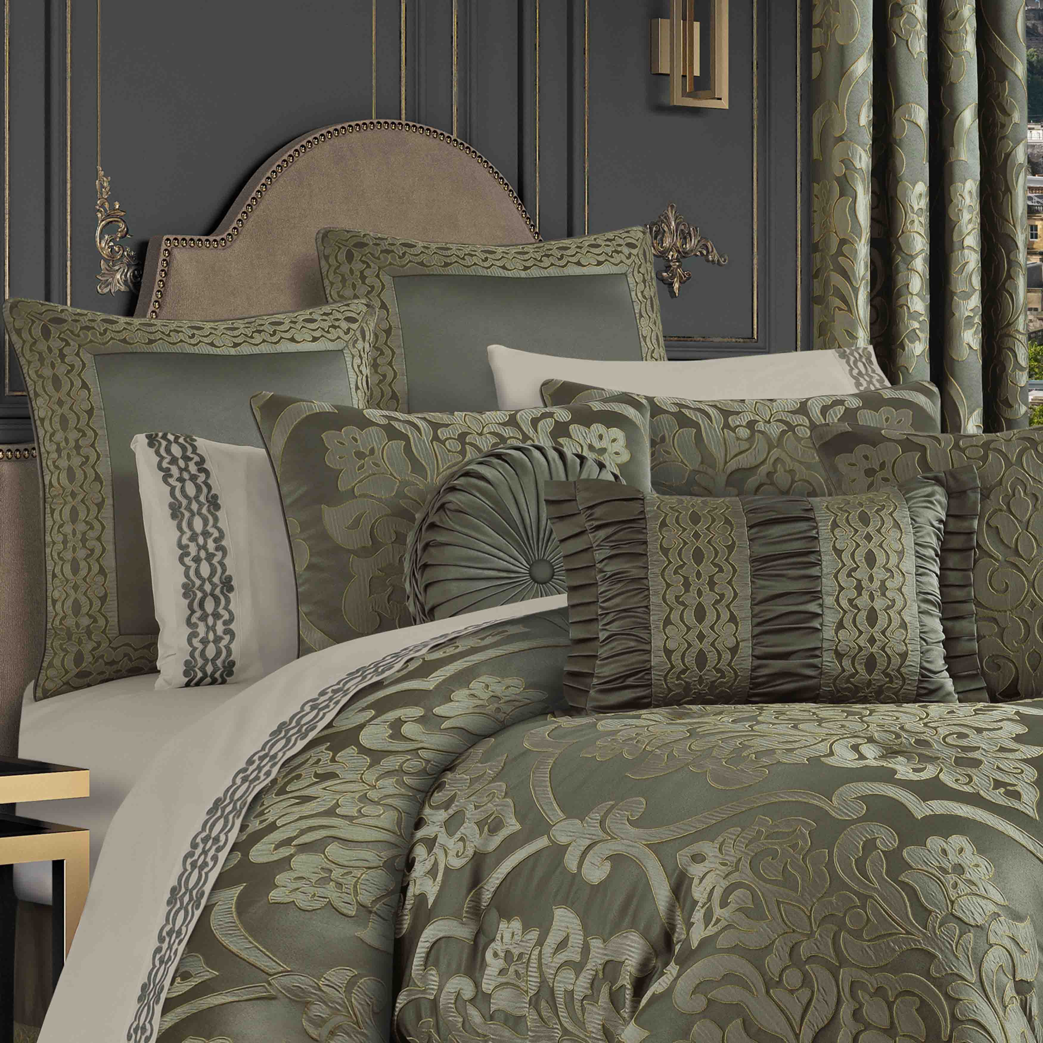 Santino Jade 4-Piece Comforter Set by J Queen Comforter Sets By J. Queen New York