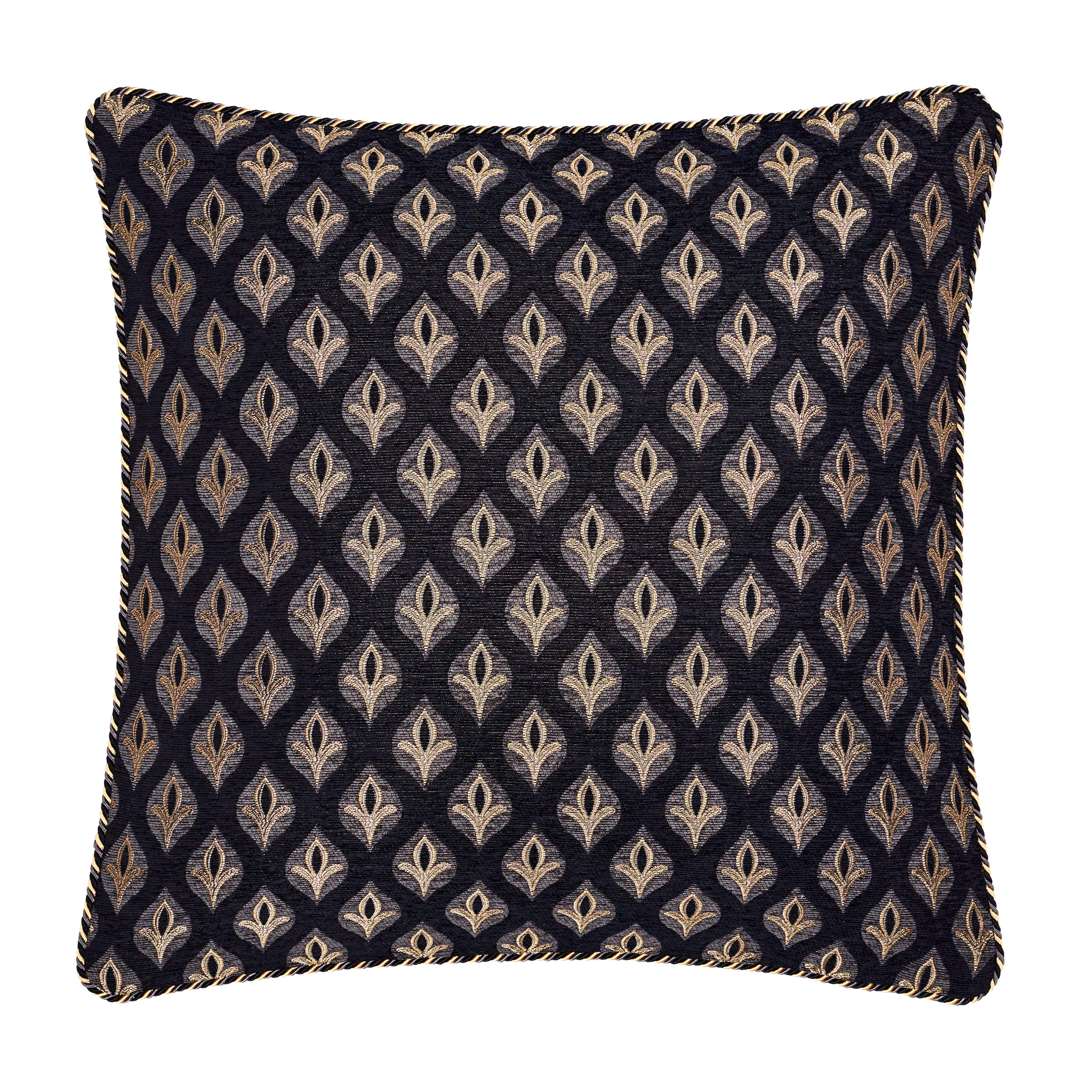 Savoy Pewter Euro Sham By J Queen Euro Sham By J. Queen New York