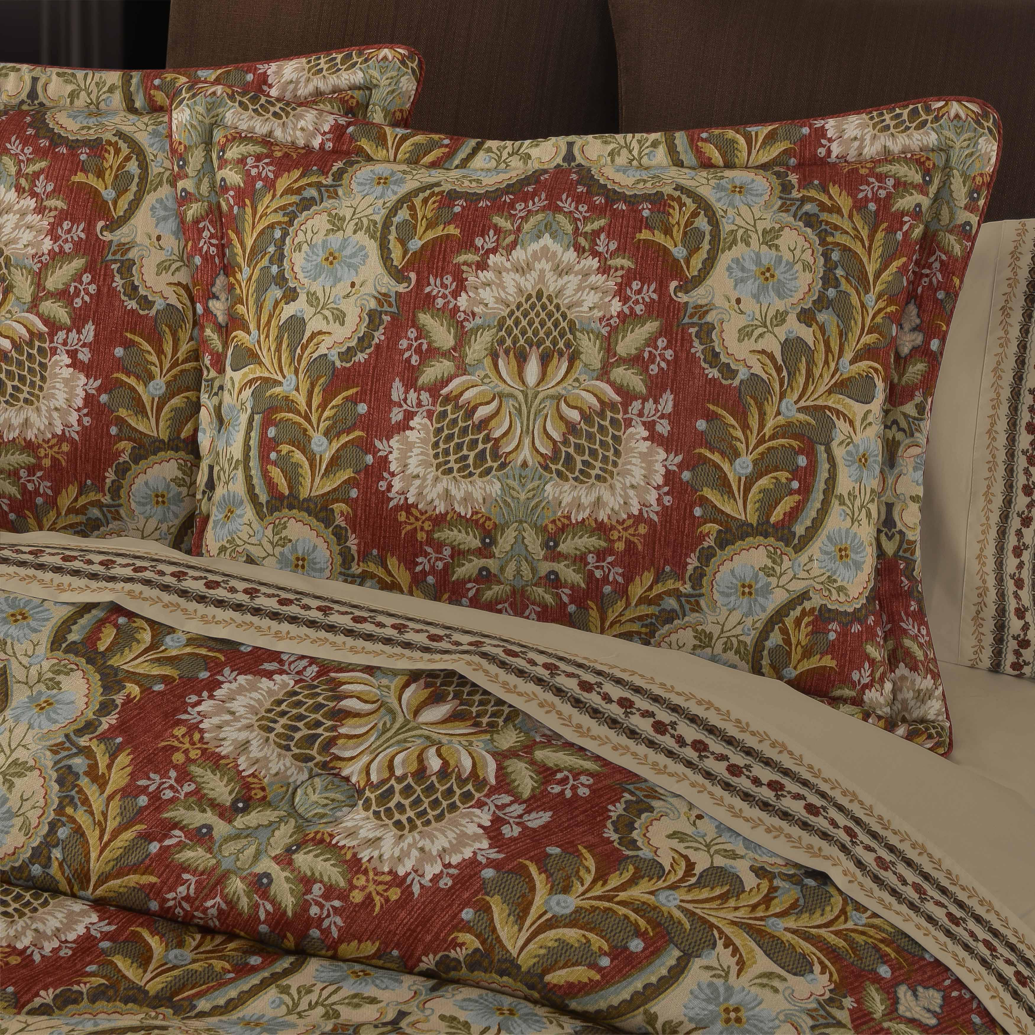 Sayre Spice 4-Piece Comforter Set Comforter Sets By J. Queen New York