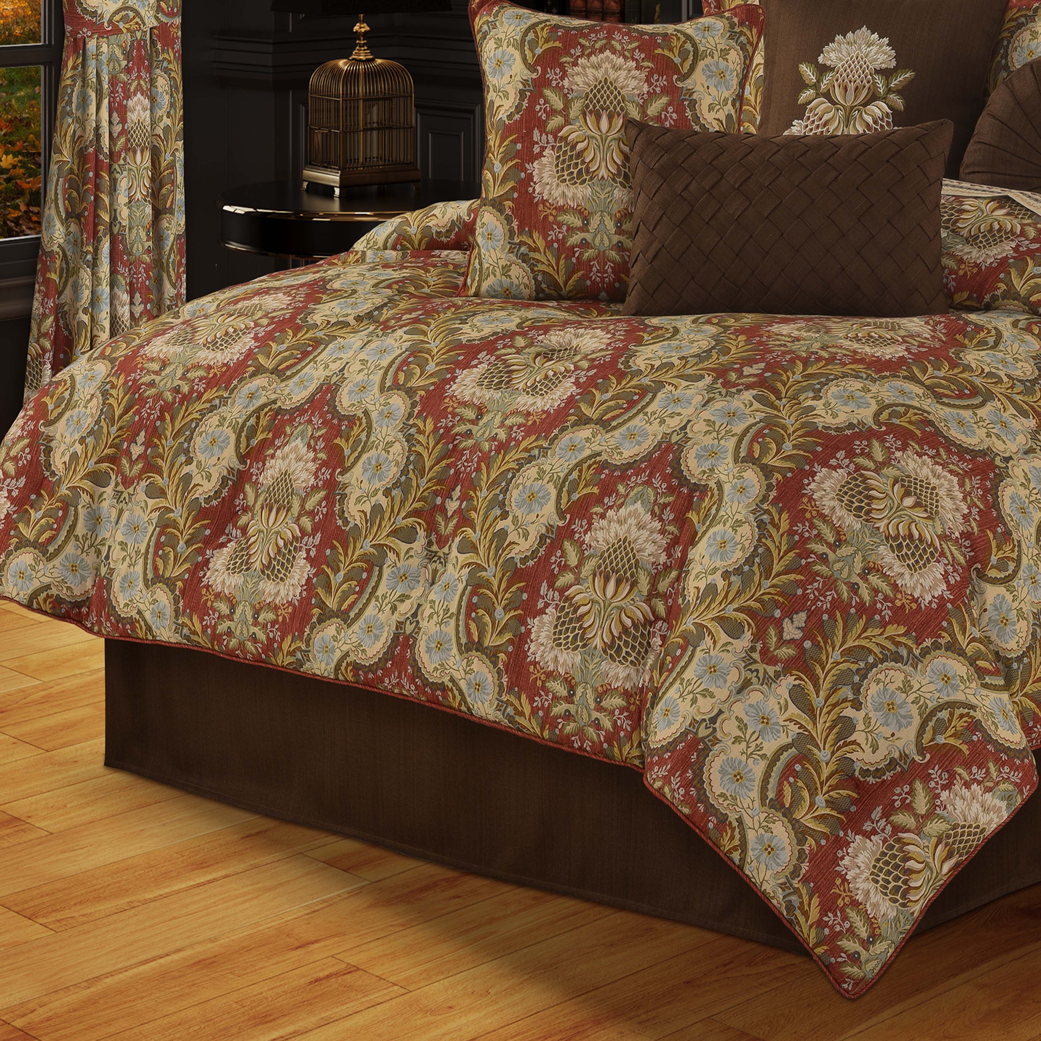 Sayre Spice 4-Piece Comforter Set Comforter Sets By J. Queen New York