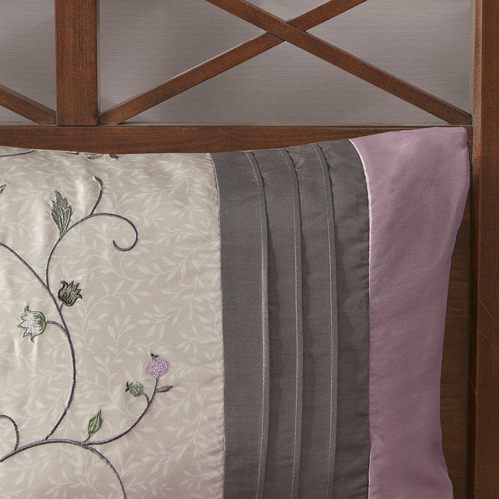 Serene Purple 7-Piece Comforter Set Comforter Sets By JLA HOME/Olliix (E & E Co., Ltd)