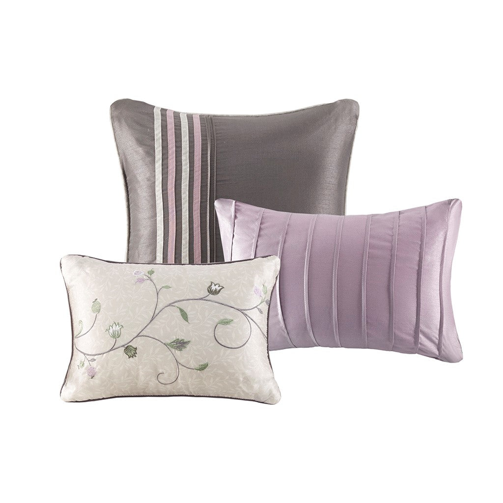 Serene Purple 7-Piece Comforter Set Comforter Sets By JLA HOME/Olliix (E & E Co., Ltd)