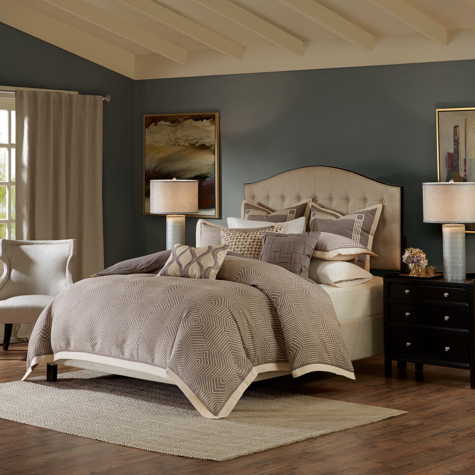 Grand Harvey 9-Piece Comforter Set Comforter Sets By JLA HOME/Olliix (E & E Co., Ltd)
