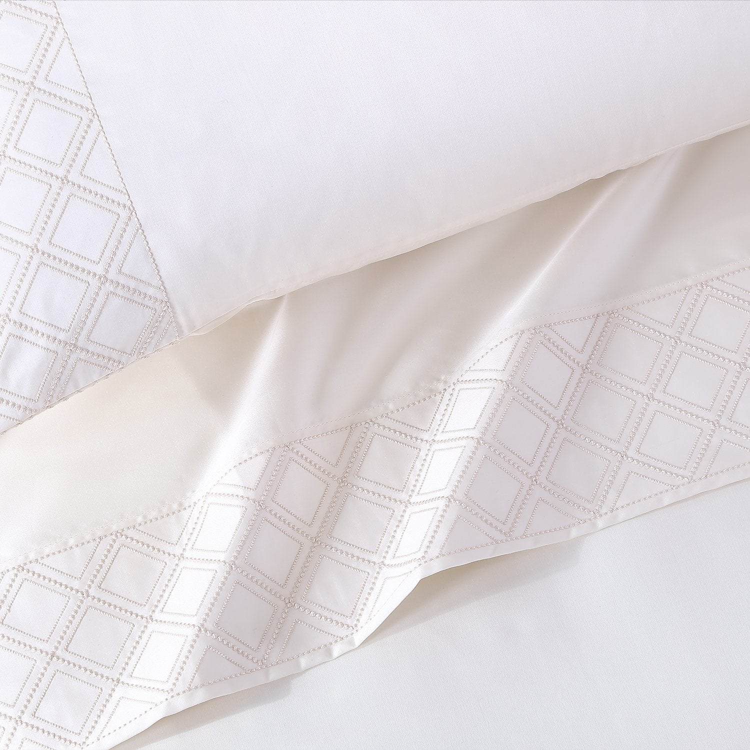 Hira Sheet Set | 100% Certified Giza Egyptian Cotton Sheet Sets By Pure Parima