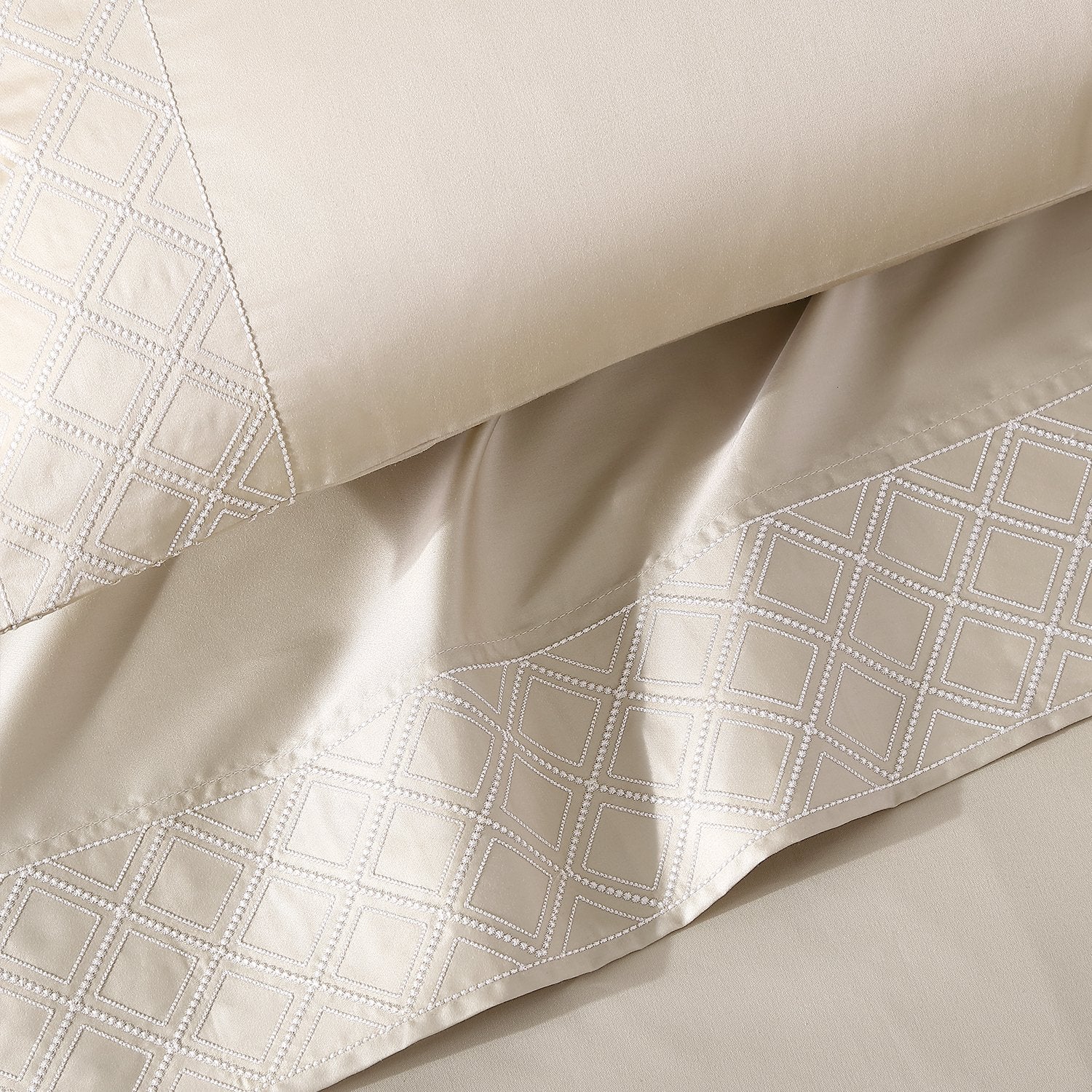 Hira Sheet Set | 100% Certified Giza Egyptian Cotton Sheet Set By Pure Parima