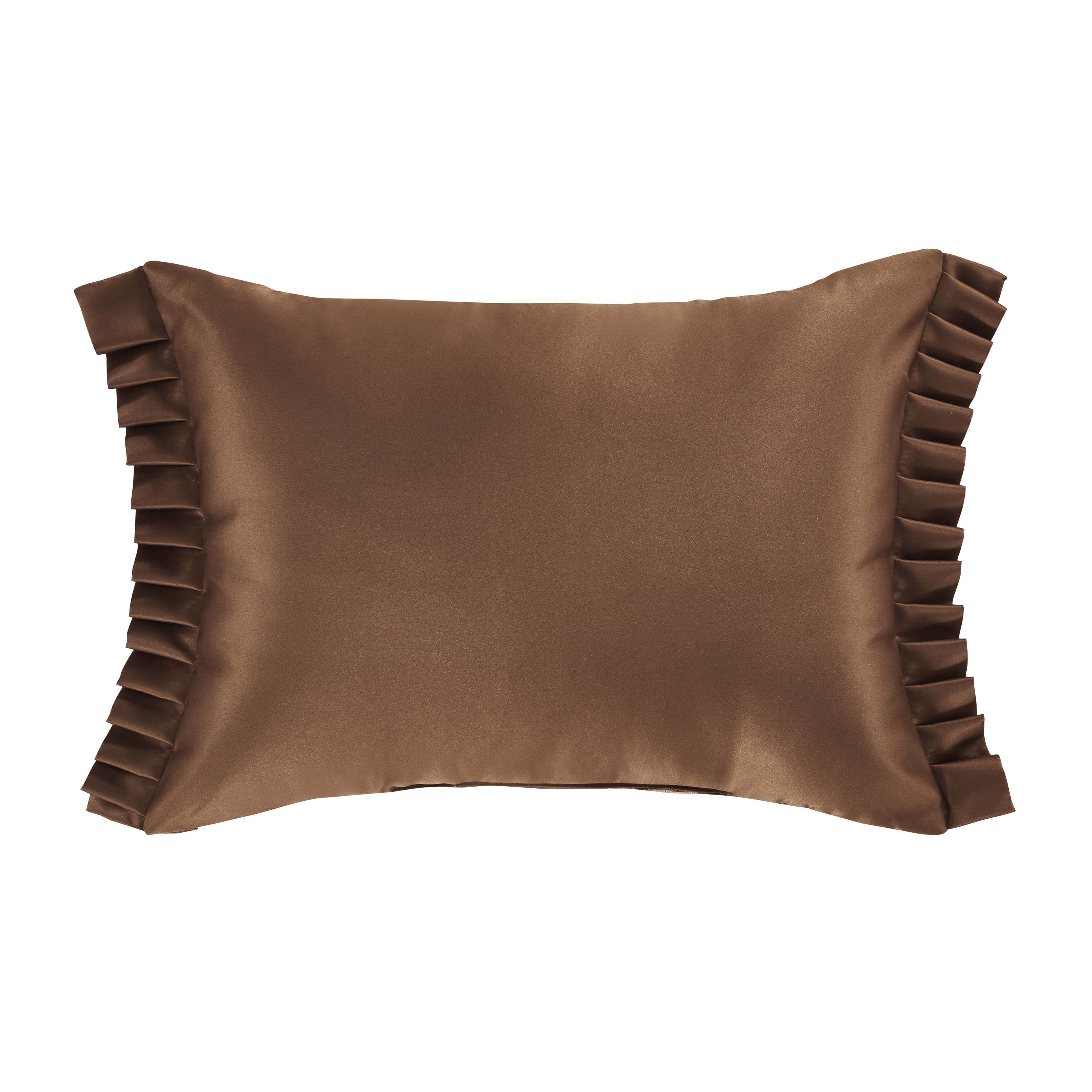 Surano Copper Boudoir Decorative Throw Pillow 20" x 15" By J Queen Throw Pillows By J. Queen New York