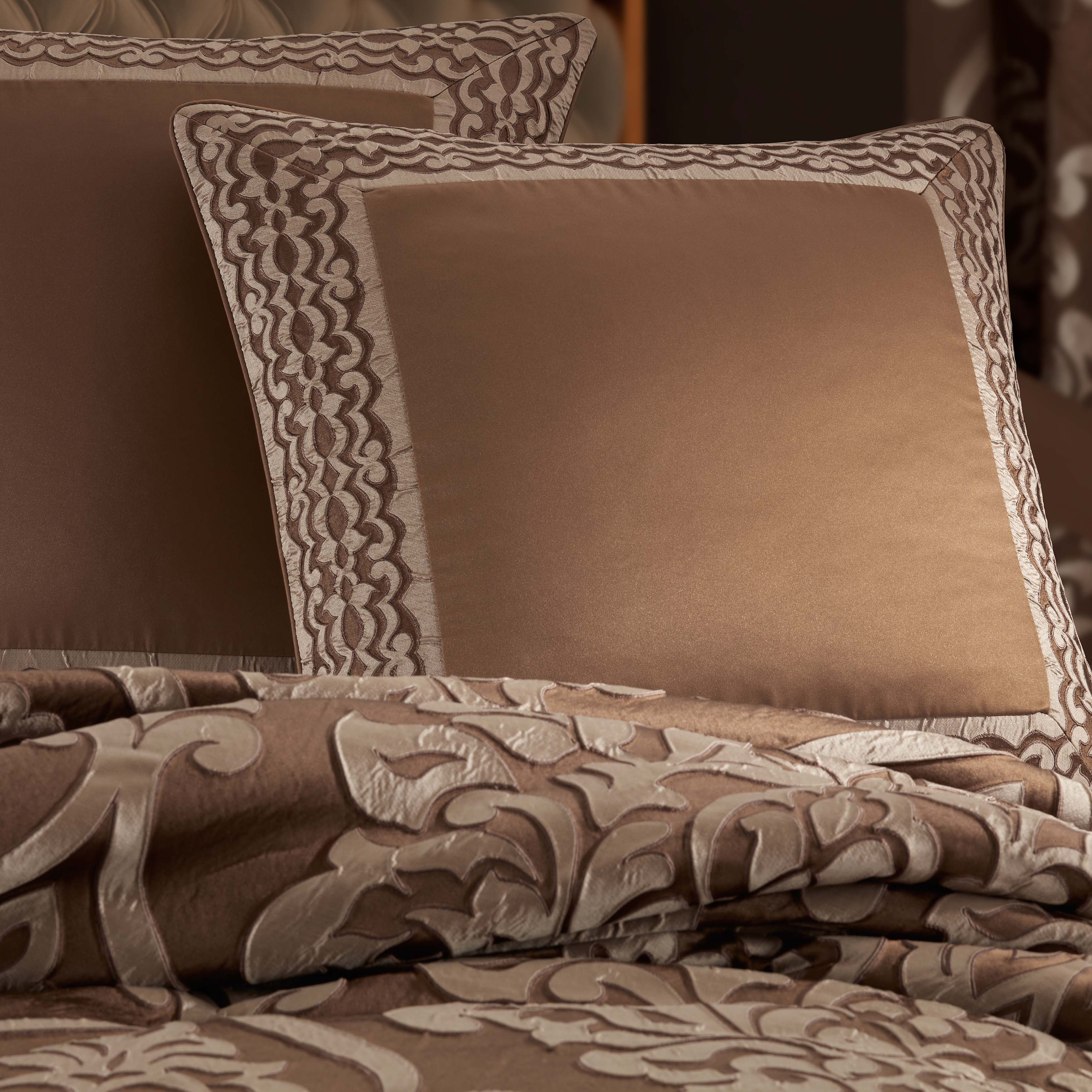 Surano Copper Euro Sham By J Queen Euro Sham By J. Queen New York