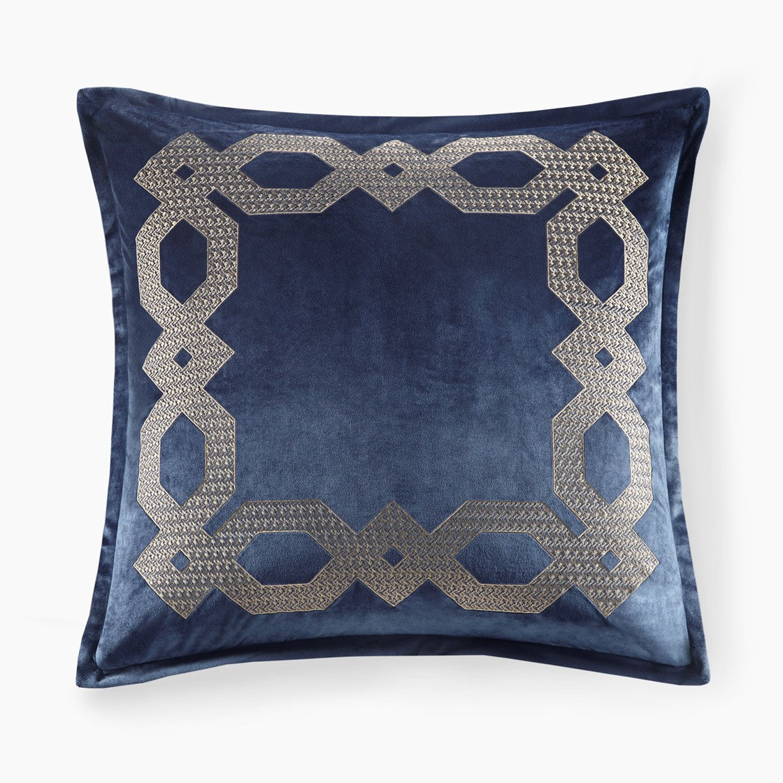 Valentina Navy Euro Sham Euro Sham By Croscill Home LLC