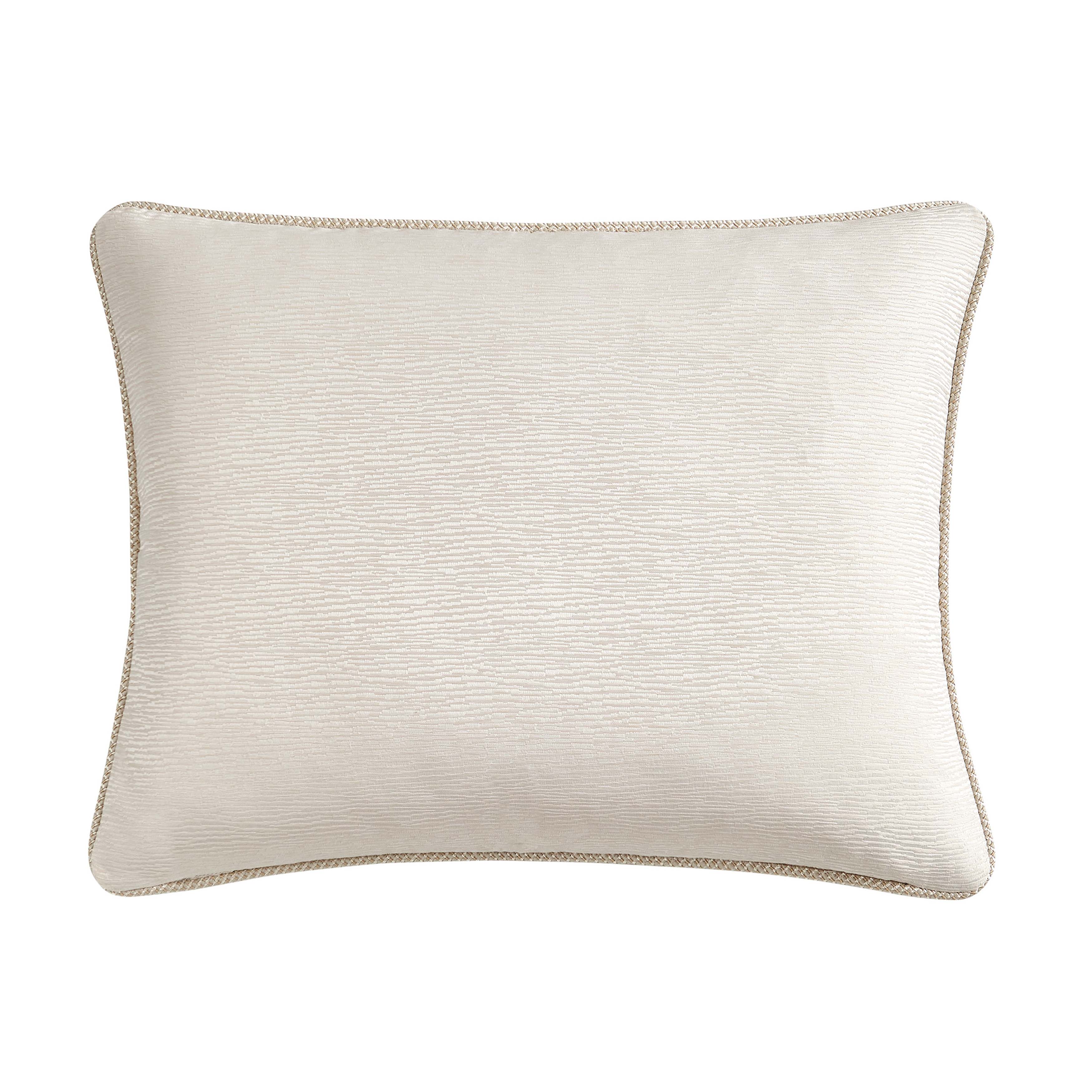 Waterford Valetta Ivory 6-Piece Comforter Set in King- Final Sale Comforter Sets By US Office - Latest-bedding