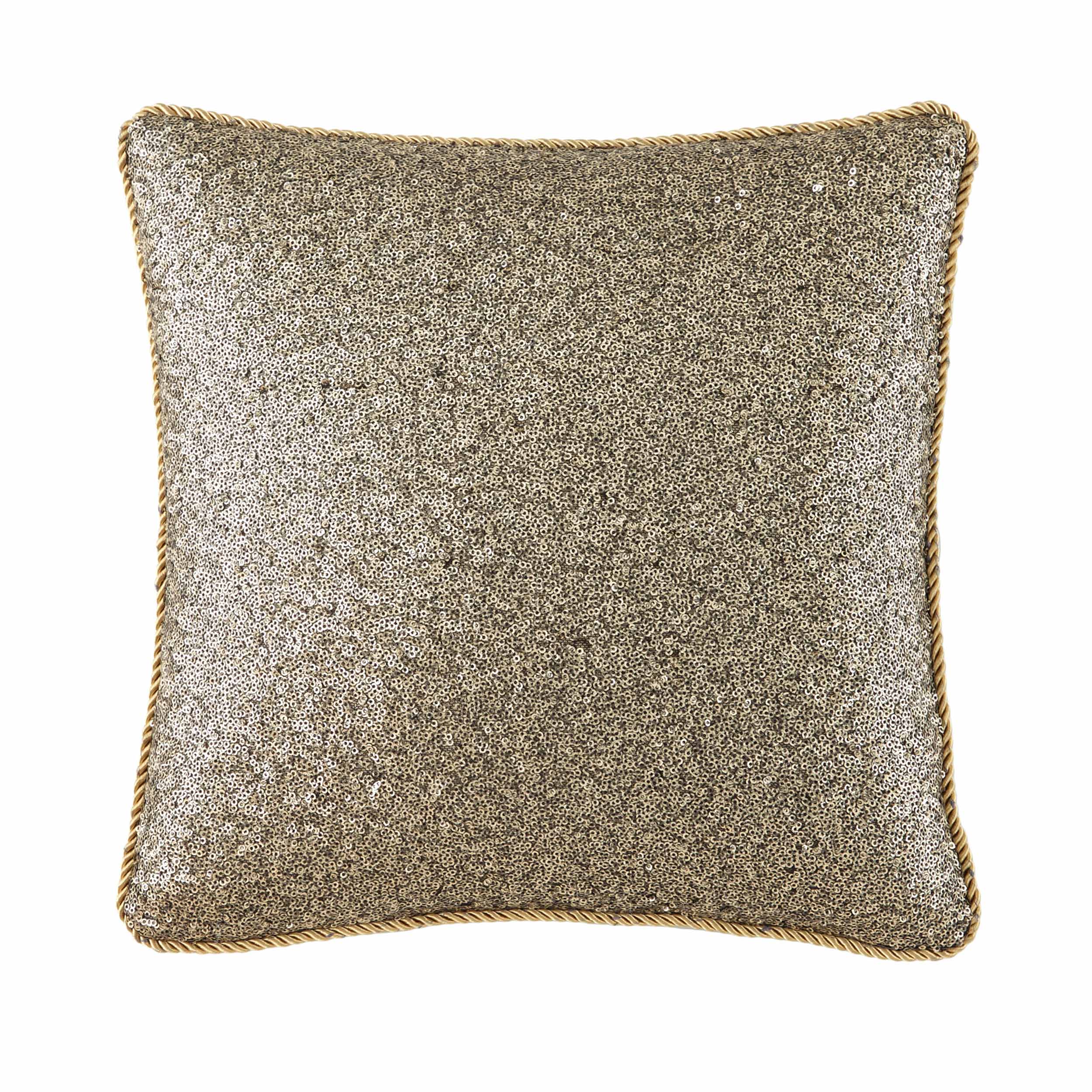 Vaughn Navy/Gold Decorative Throw Pillow Set of 3 Throw Pillows By Waterford