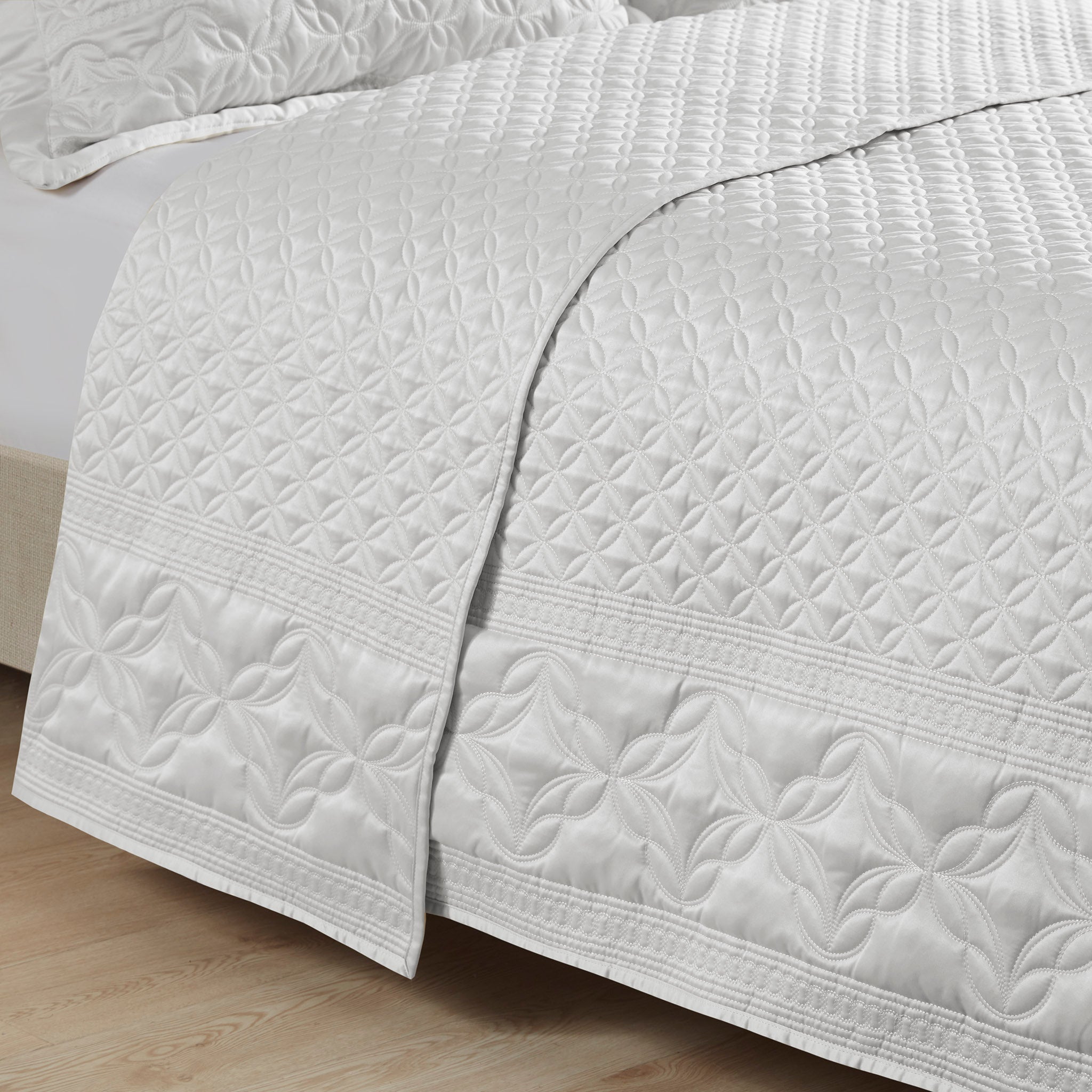 Versailles Grey Coverlet Set Coverlet By Croscill Home LLC