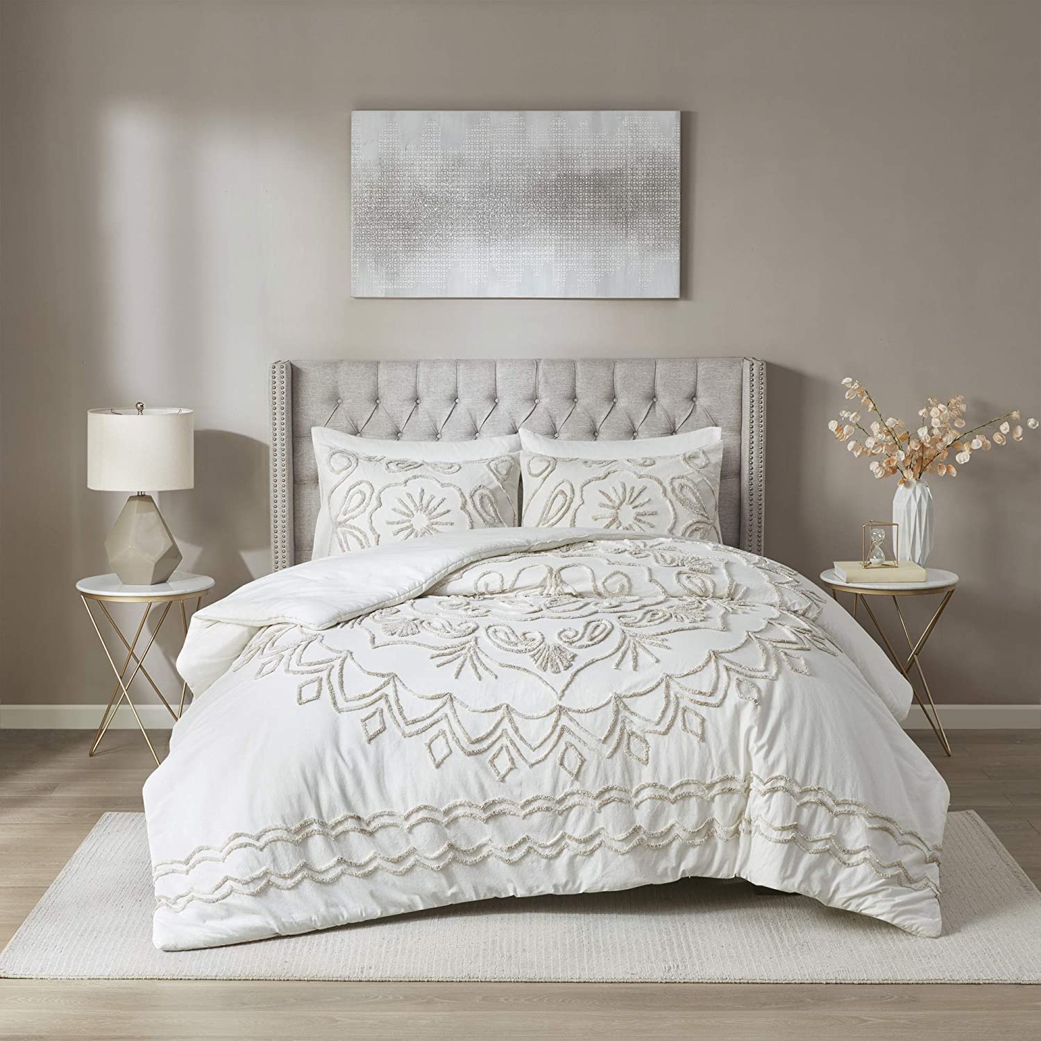 Lux Deco Room 3-Piece Comforter Set Comforter Sets By JLA HOME/Olliix (E & E Co., Ltd)