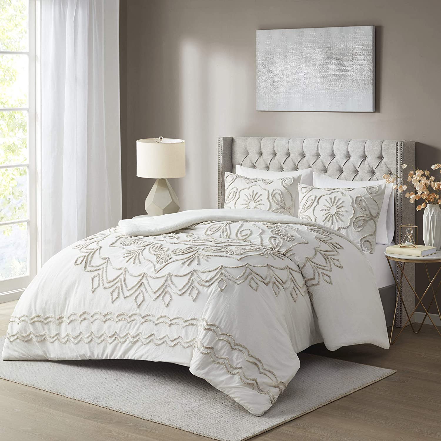 Lux Deco Room 3-Piece Comforter Set Comforter Sets By JLA HOME/Olliix (E & E Co., Ltd)