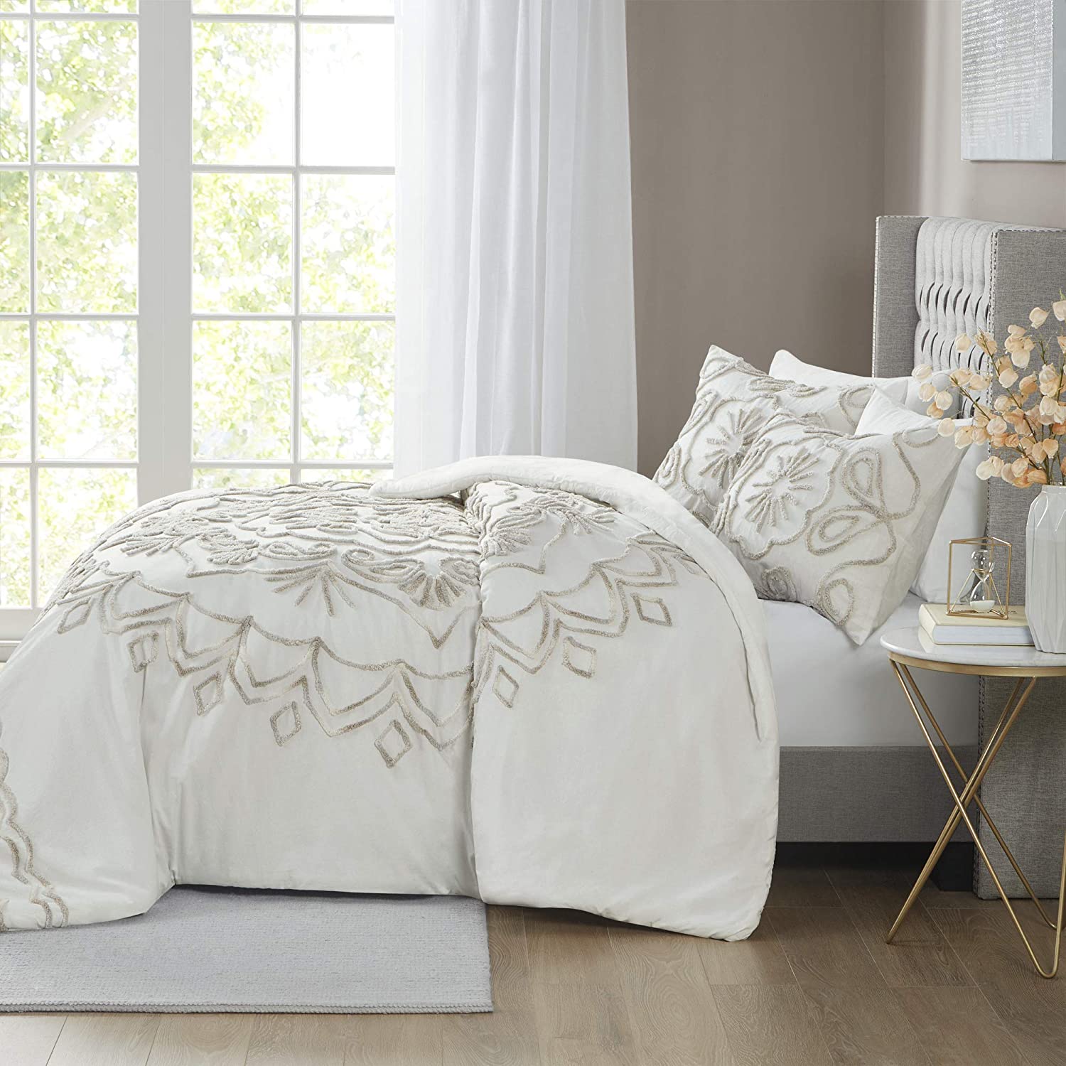Lux Deco Room 3-Piece Comforter Set Comforter Sets By JLA HOME/Olliix (E & E Co., Ltd)