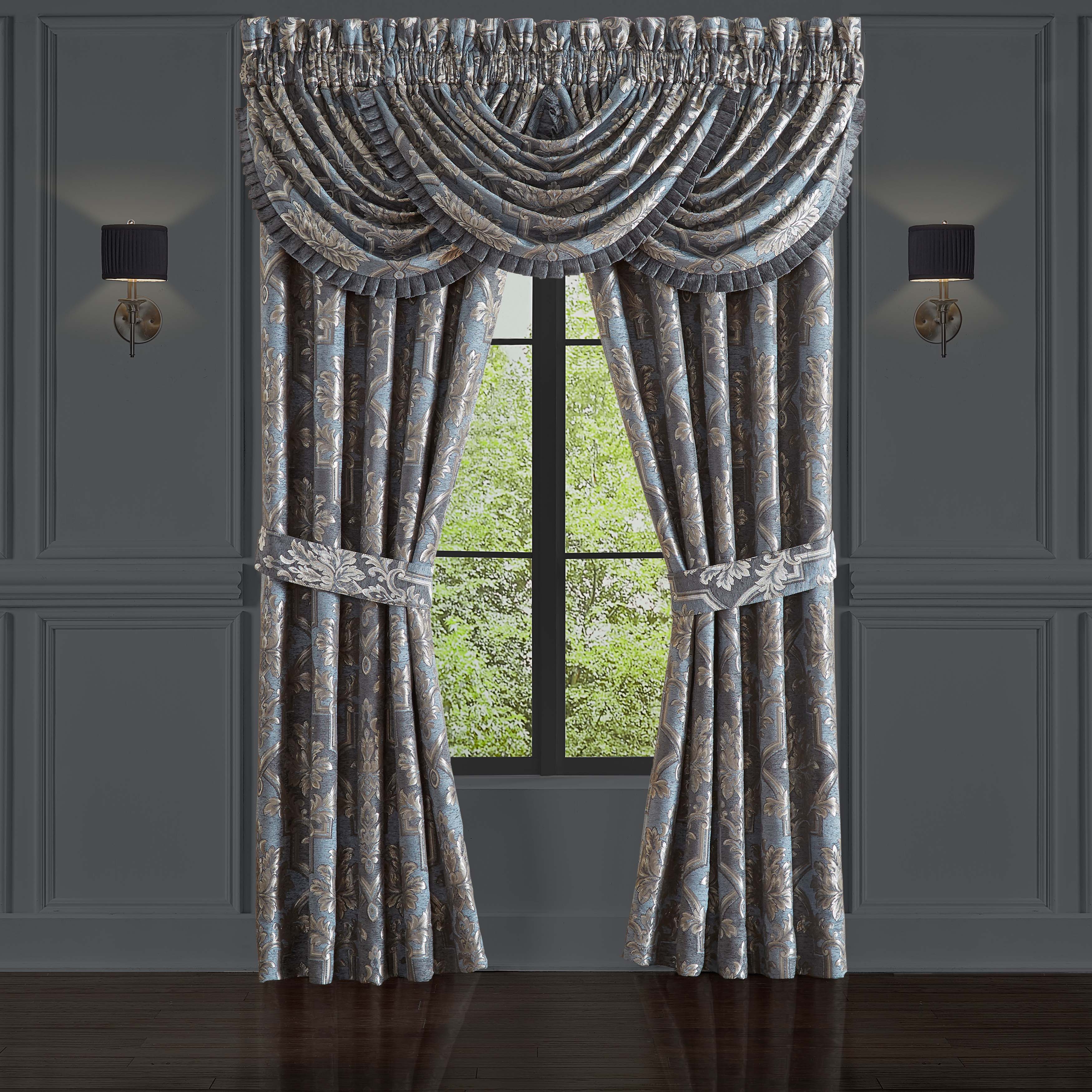 Woodhaven Waterfall Window Valance By J Queen Window Valances By J. Queen New York
