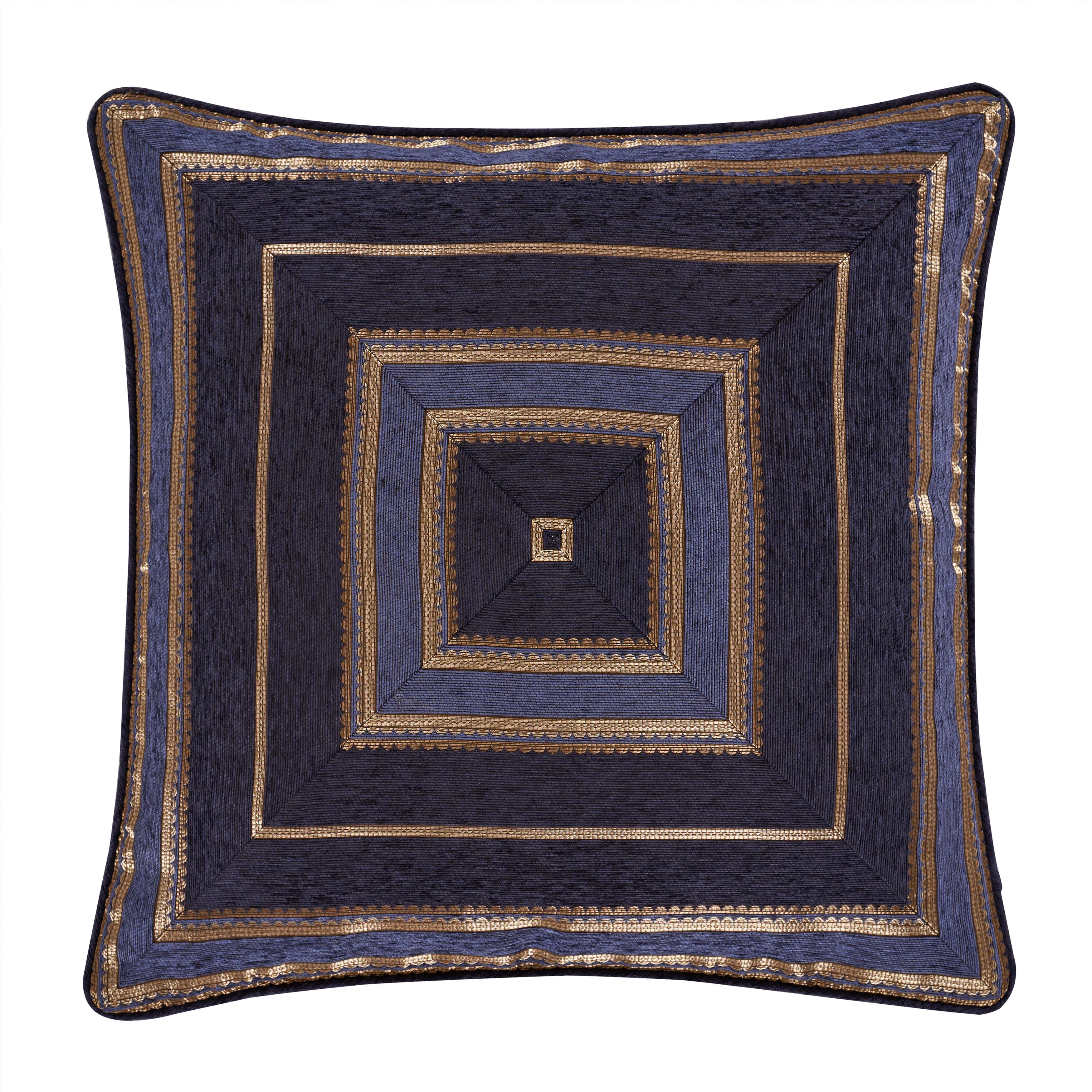Woodstock Indigo Euro Sham By J Queen Euro Sham By J. Queen New York