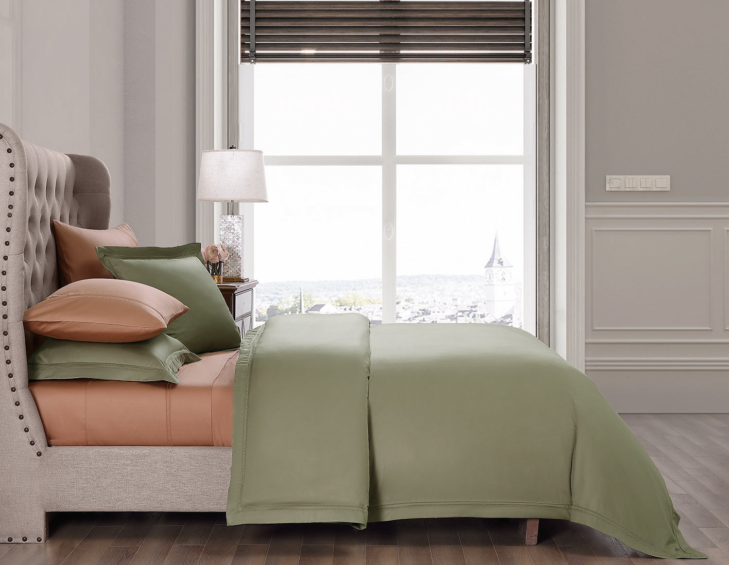 Yalda Duvet Cover Set | 100% Certified Giza Egyptian Cotton Duvet Covers By Pure Parima