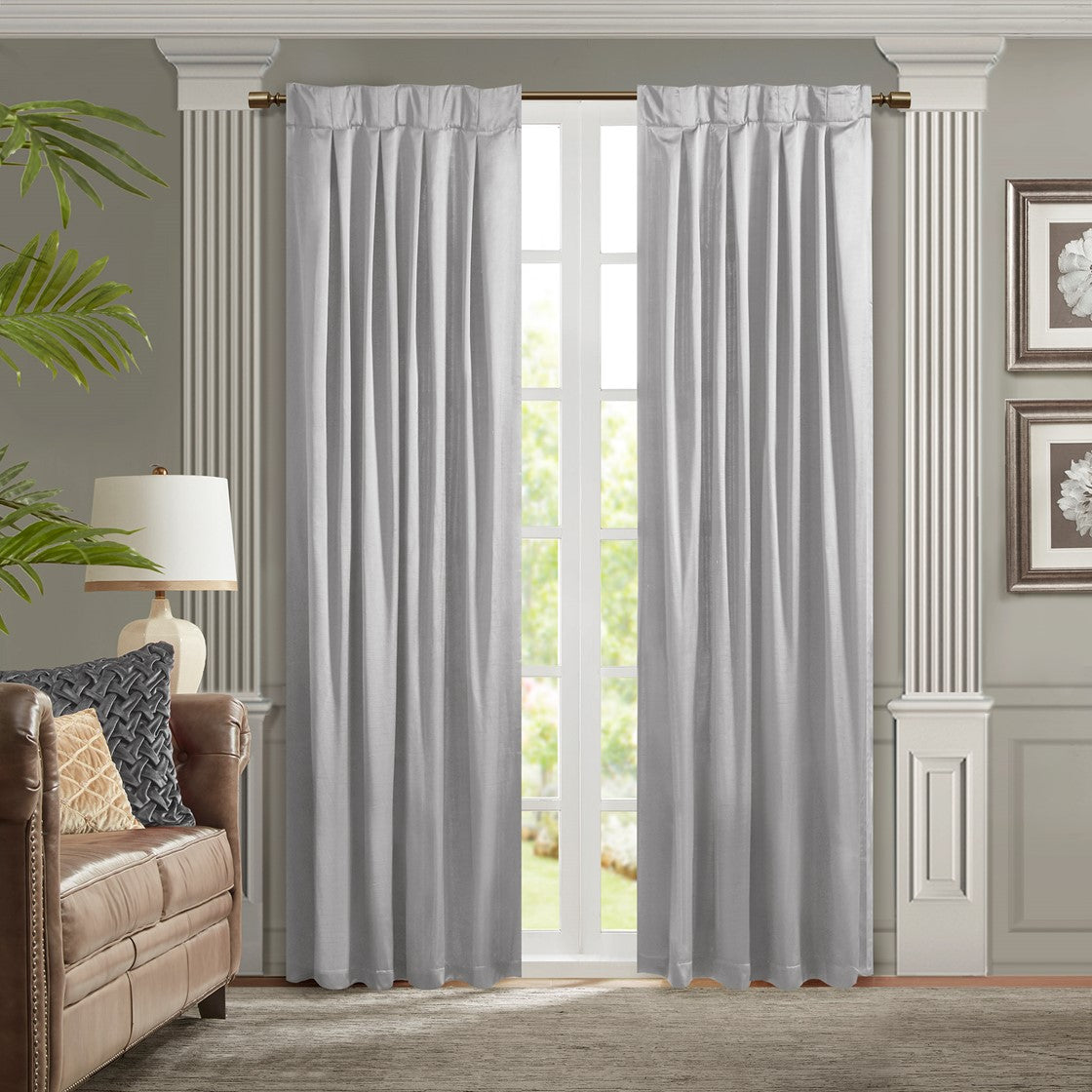 Avignon Silver Window Panel Window Panels By Croscill Home LLC