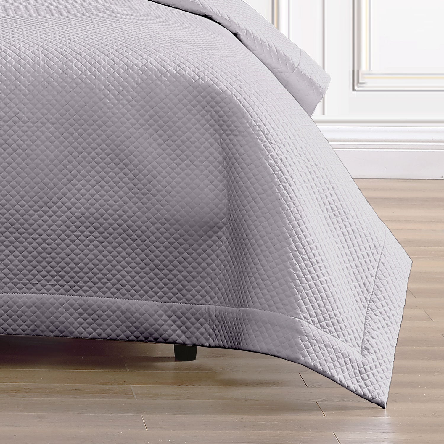 Diamond Quilted Coverlet Set Coverlet By Pure Parima