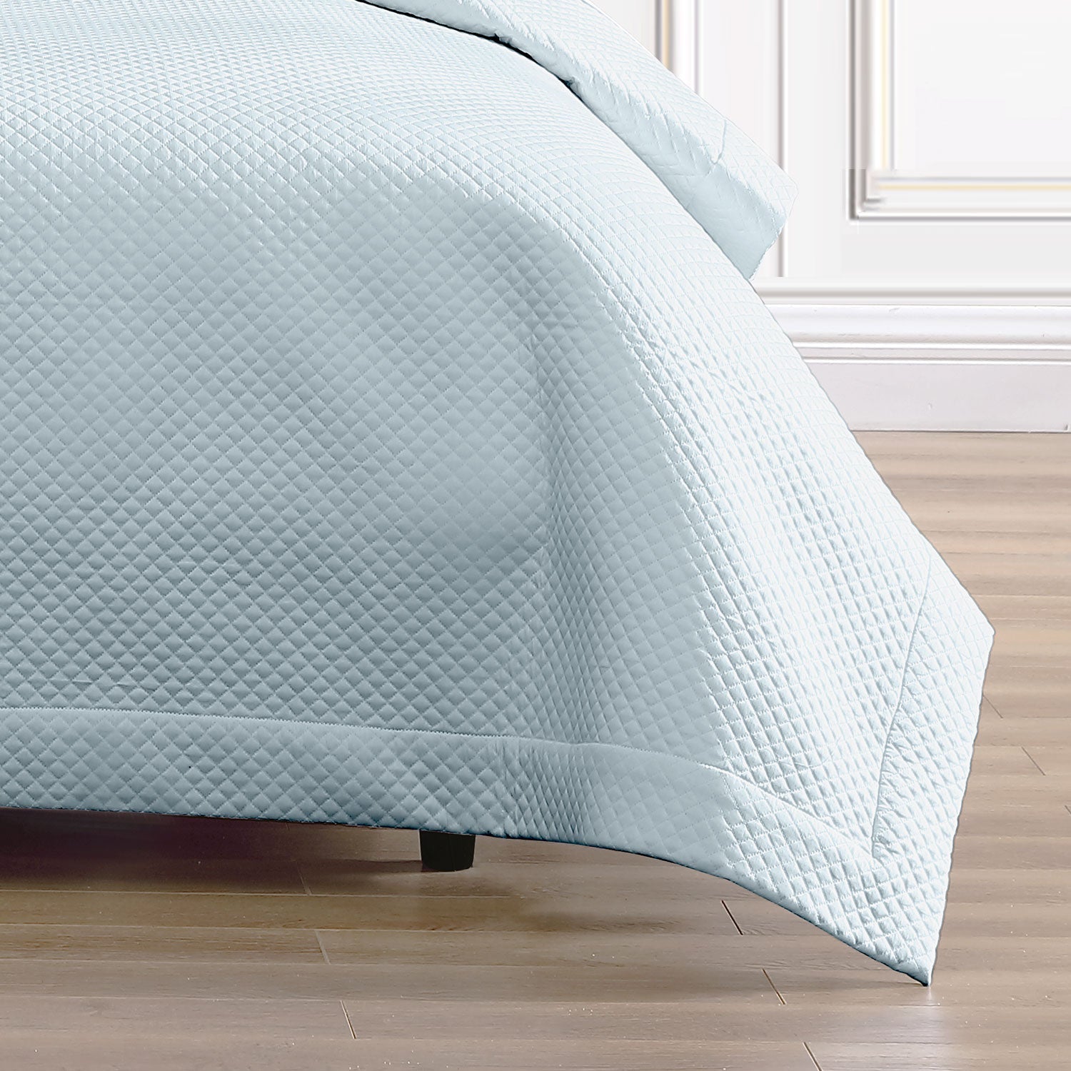 Diamond Quilted Coverlet Set Coverlet By Pure Parima