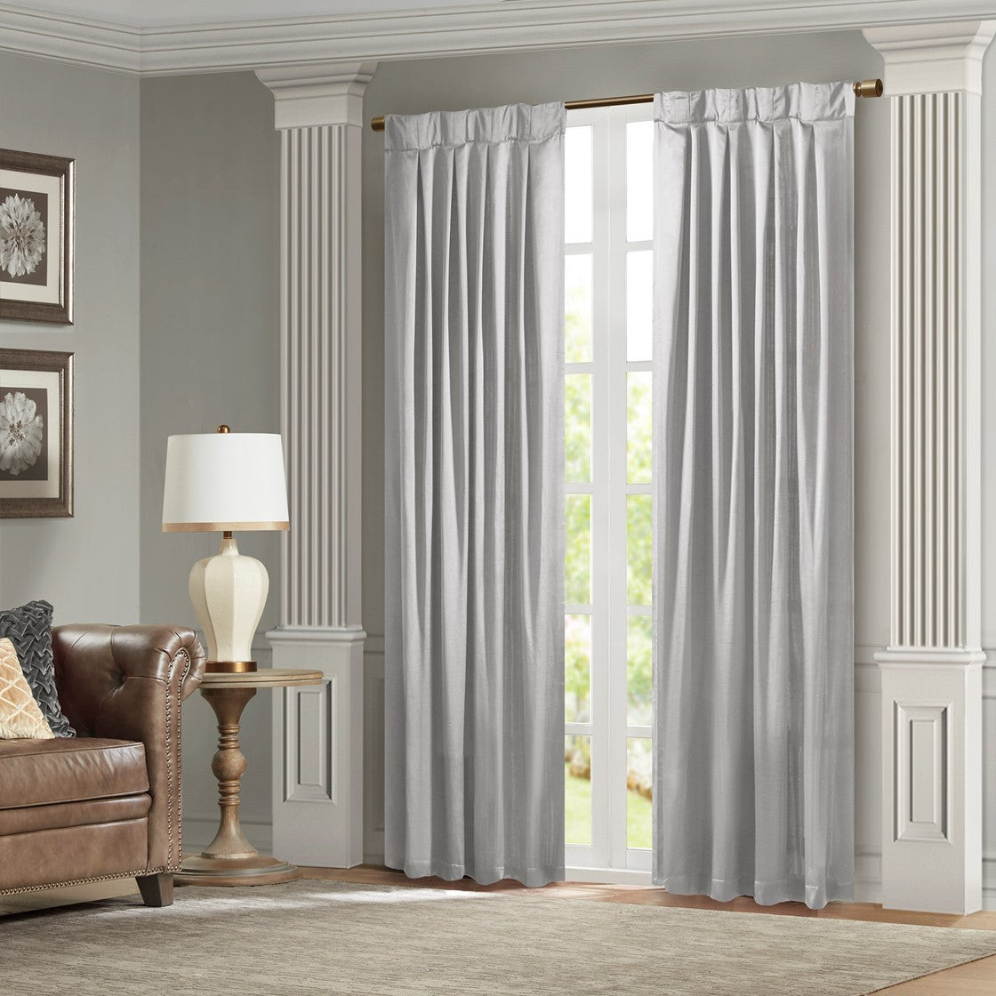 Avignon Silver Window Panel Window Panels By Croscill Home LLC