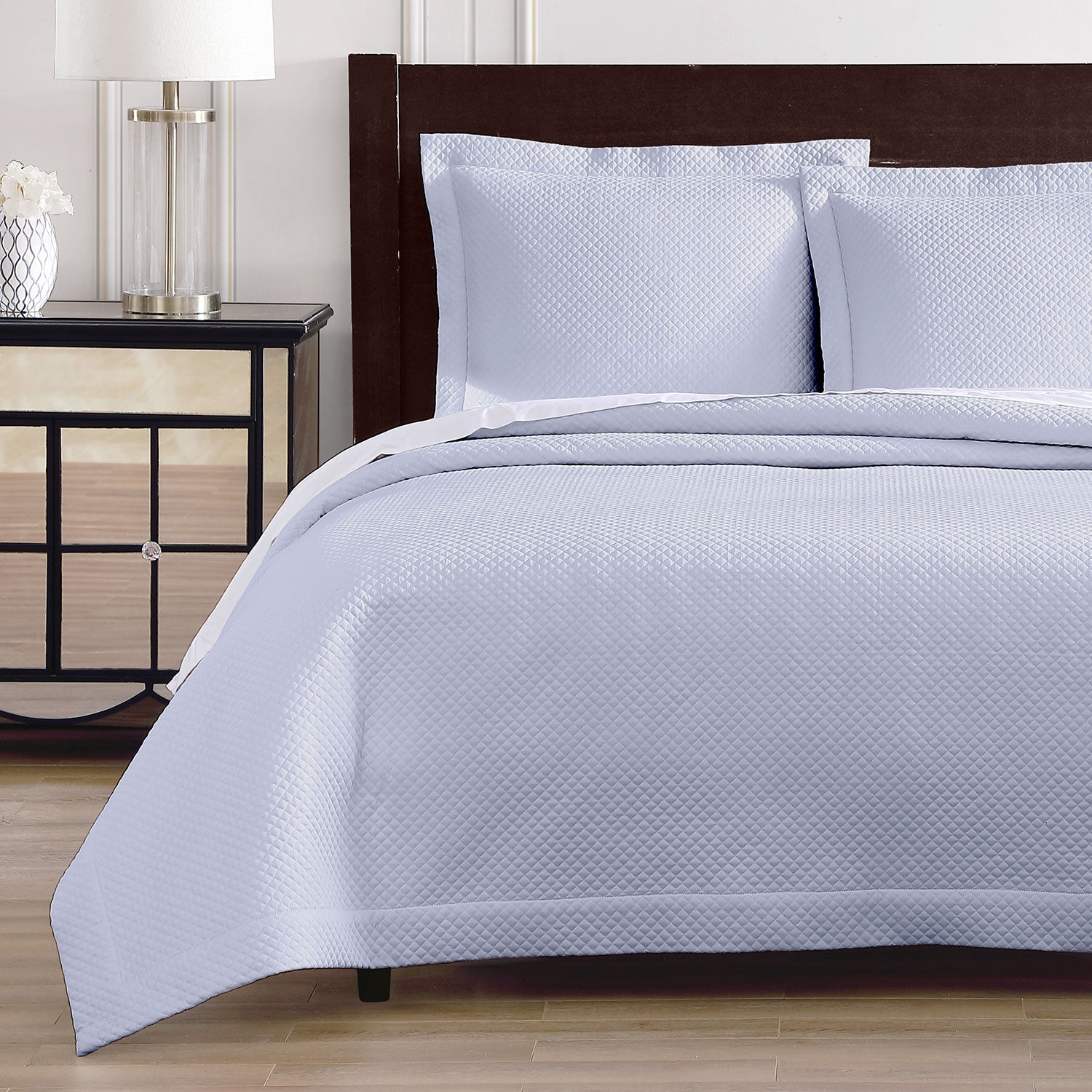 Diamond Quilted Coverlet Set Coverlet By Pure Parima