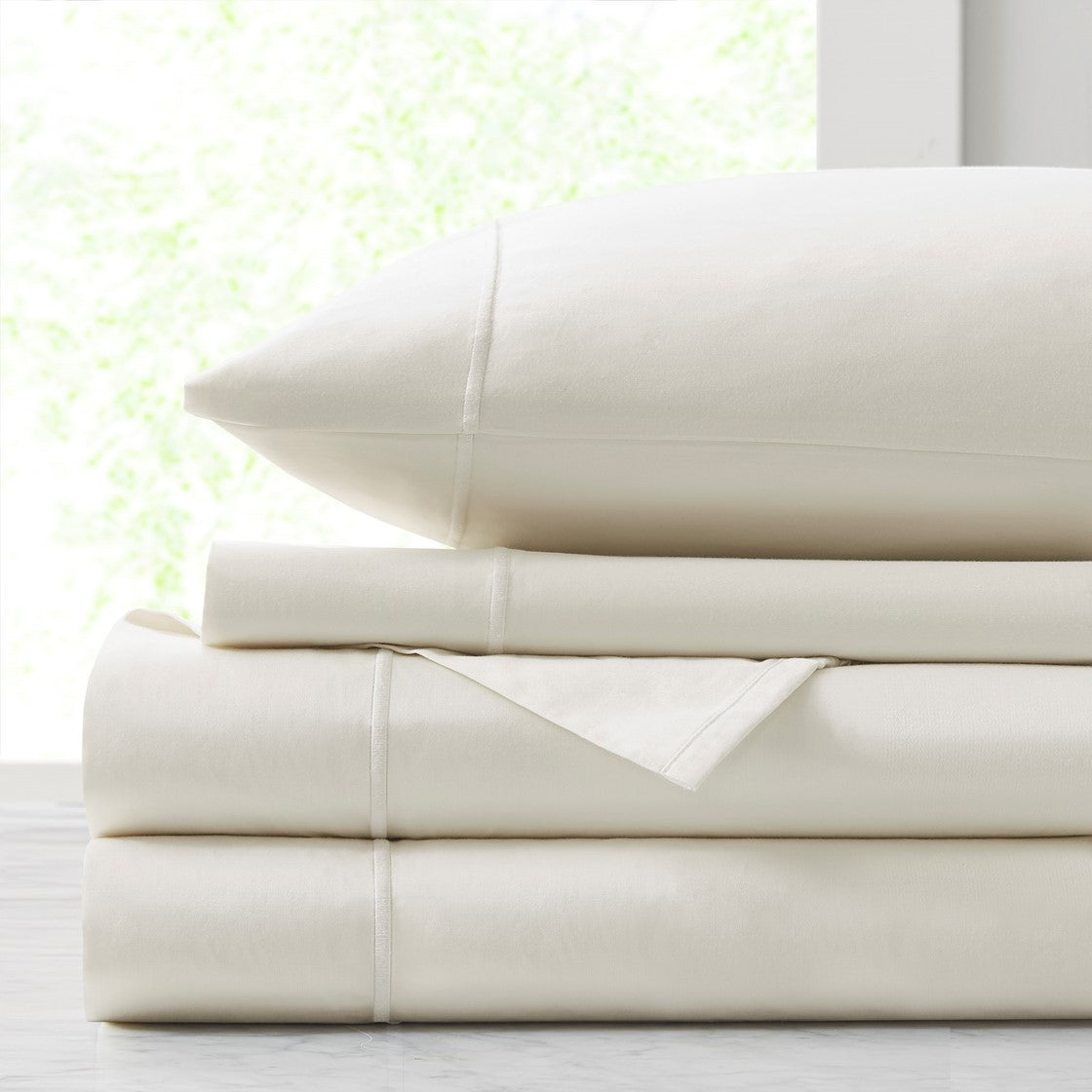 Luxury Egyptian Ivory Sheet Set Sheet Sets By Croscill Home LLC