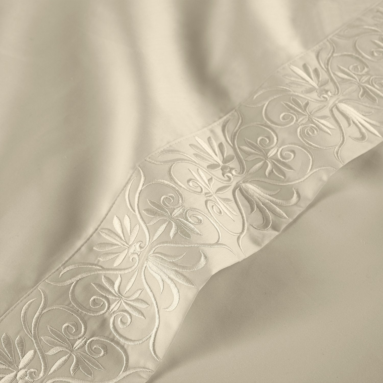 Ariane Tan Sheet Set | 100% Certified Giza Egyptian Cotton Sheet Set By Pure Parima