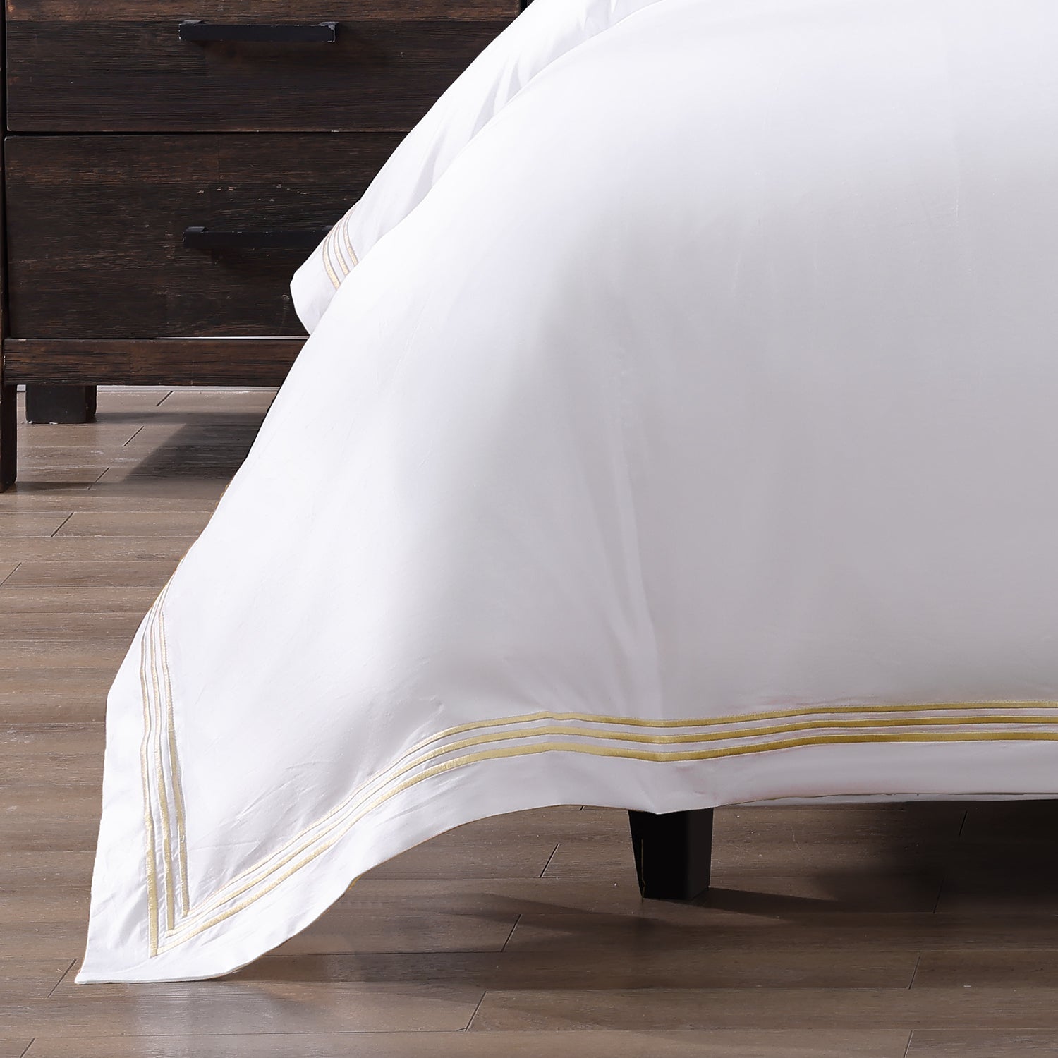 Triple Luxe Sateen Duvet Cover Set | Hotel Collection Duvet Covers By Pure Parima