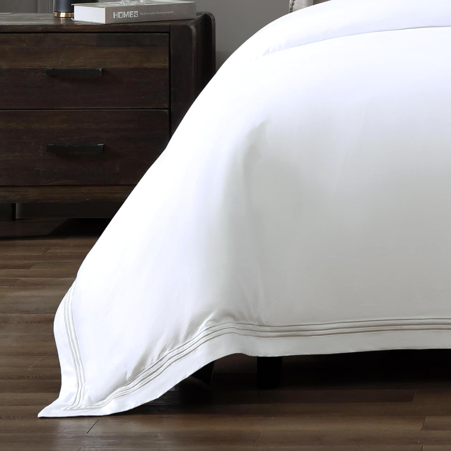 Triple Luxe Sateen Duvet Cover Set | Hotel Collection Duvet Covers By Pure Parima