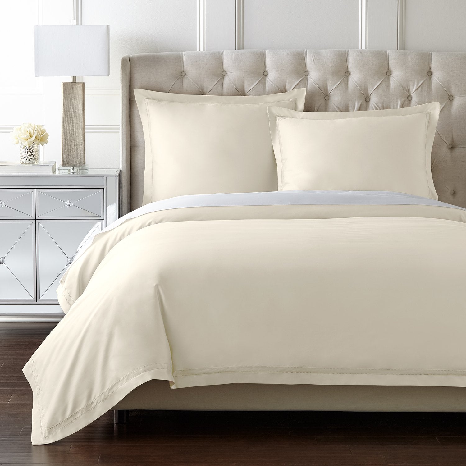 Yalda Duvet Cover Set | 100% Certified Giza Egyptian Cotton Duvet Covers By Pure Parima
