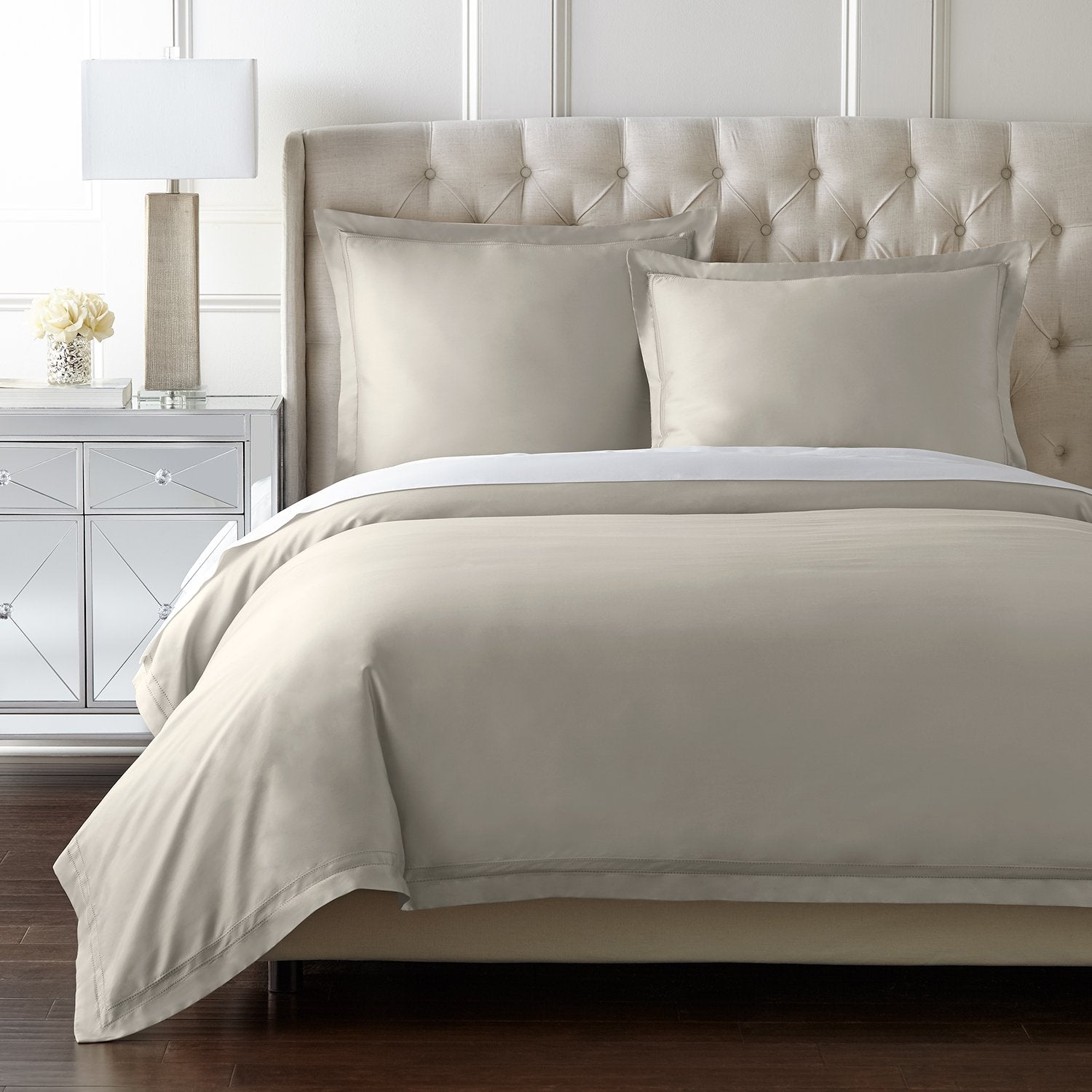 Yalda Duvet Cover Set | 100% Certified Giza Egyptian Cotton Duvet Covers By Pure Parima