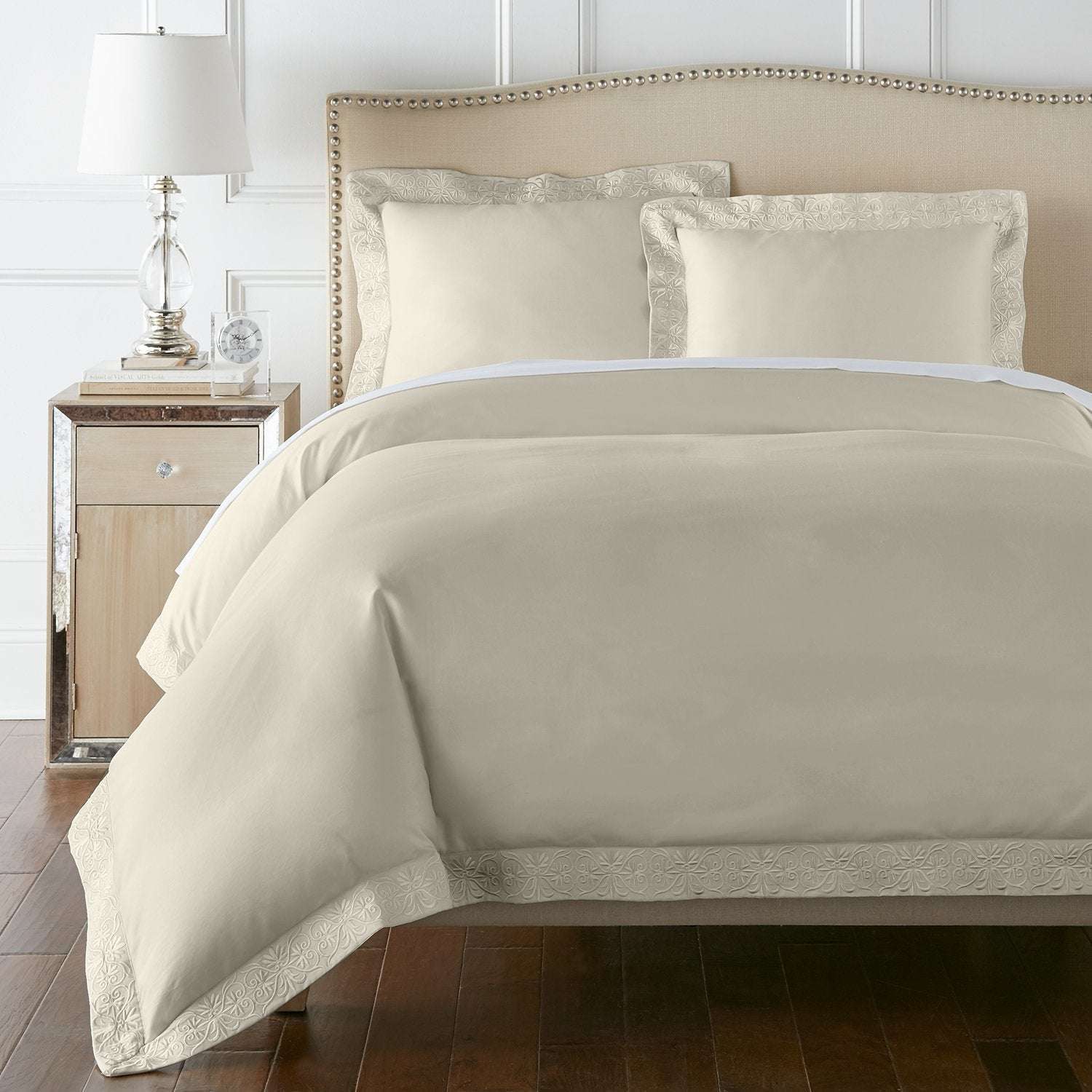 Ariane Duvet Cover Set | 100% Certified Giza Egyptian Cotton Duvet Covers By Pure Parima